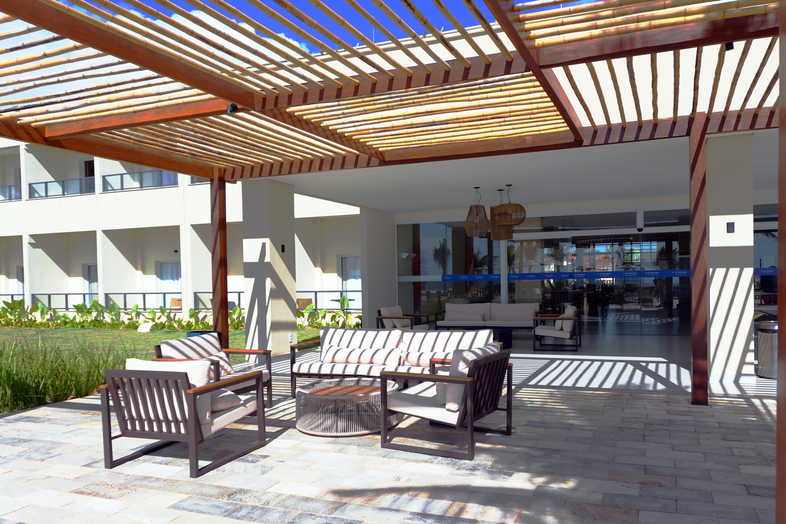 Exterior of Wyndham Natal Pitangui Praia hotel in Natal, Other than US/Canada