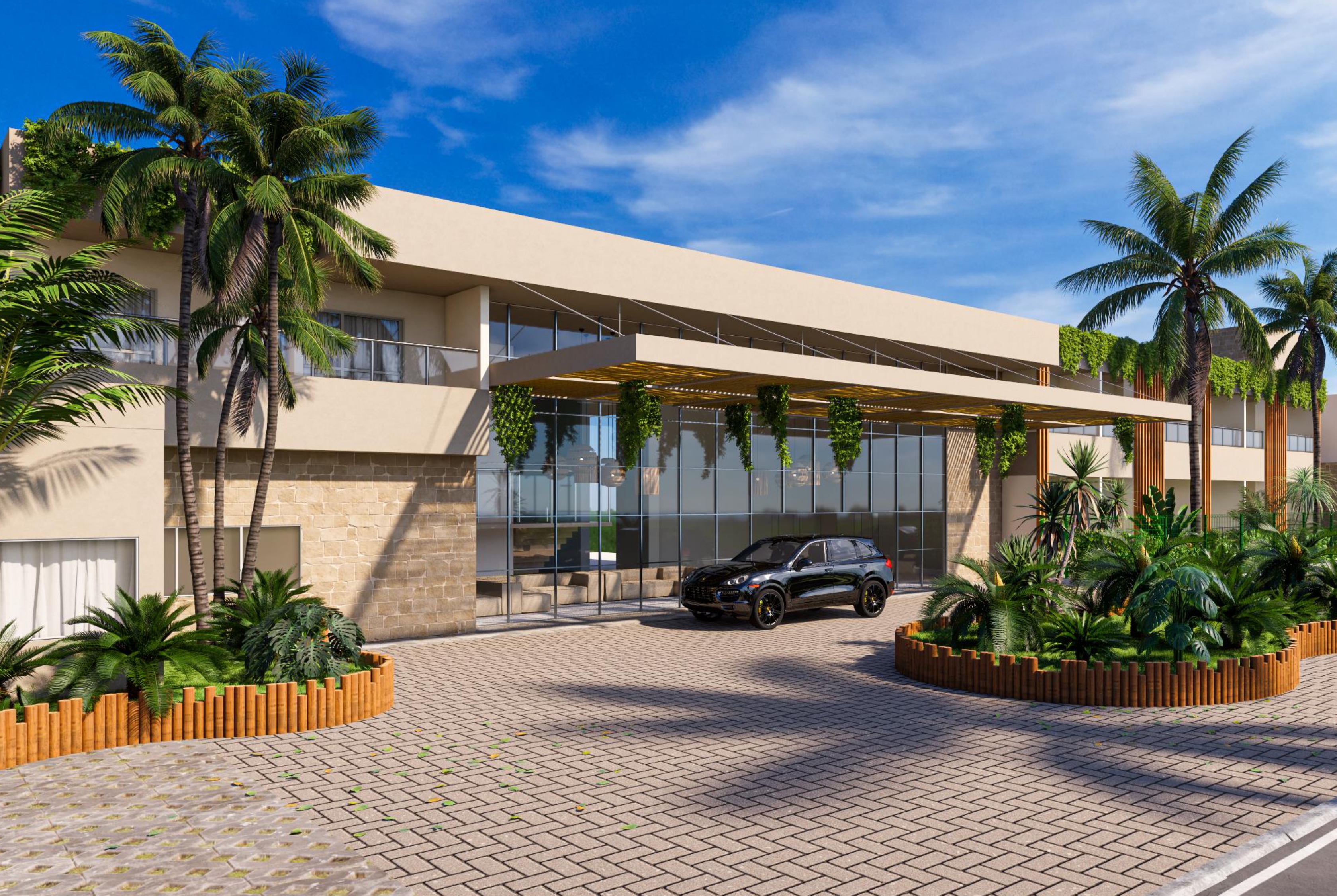 Exterior of Wyndham Natal Pitangui Praia hotel in Natal, Other than US/Canada