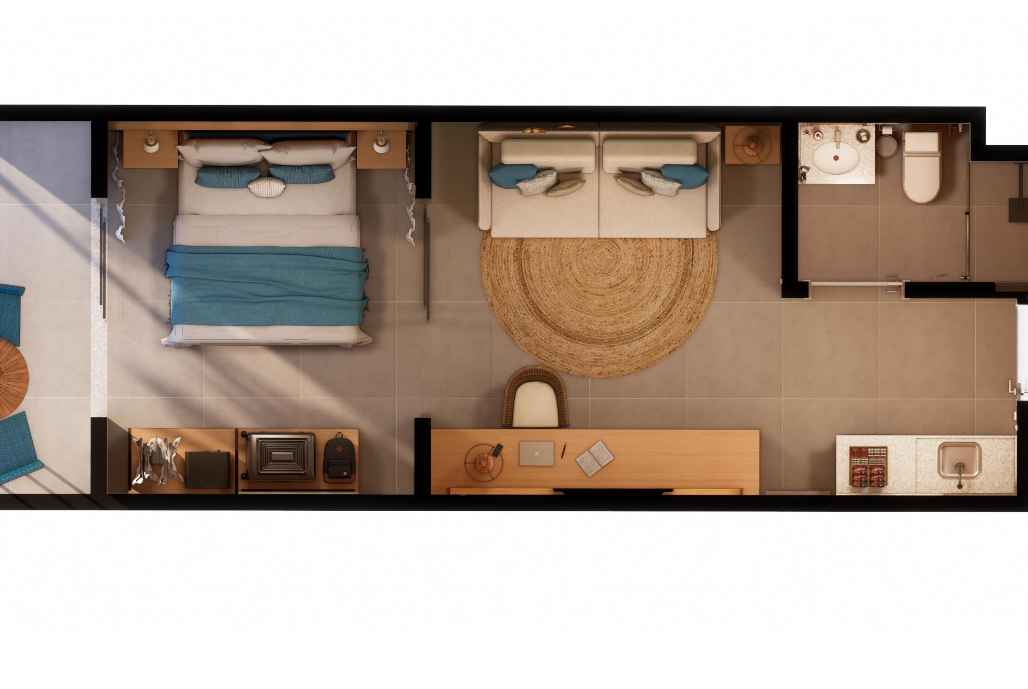 Guest room at the Wyndham Natal Pitangui Praia in Natal, Other than US/Canada