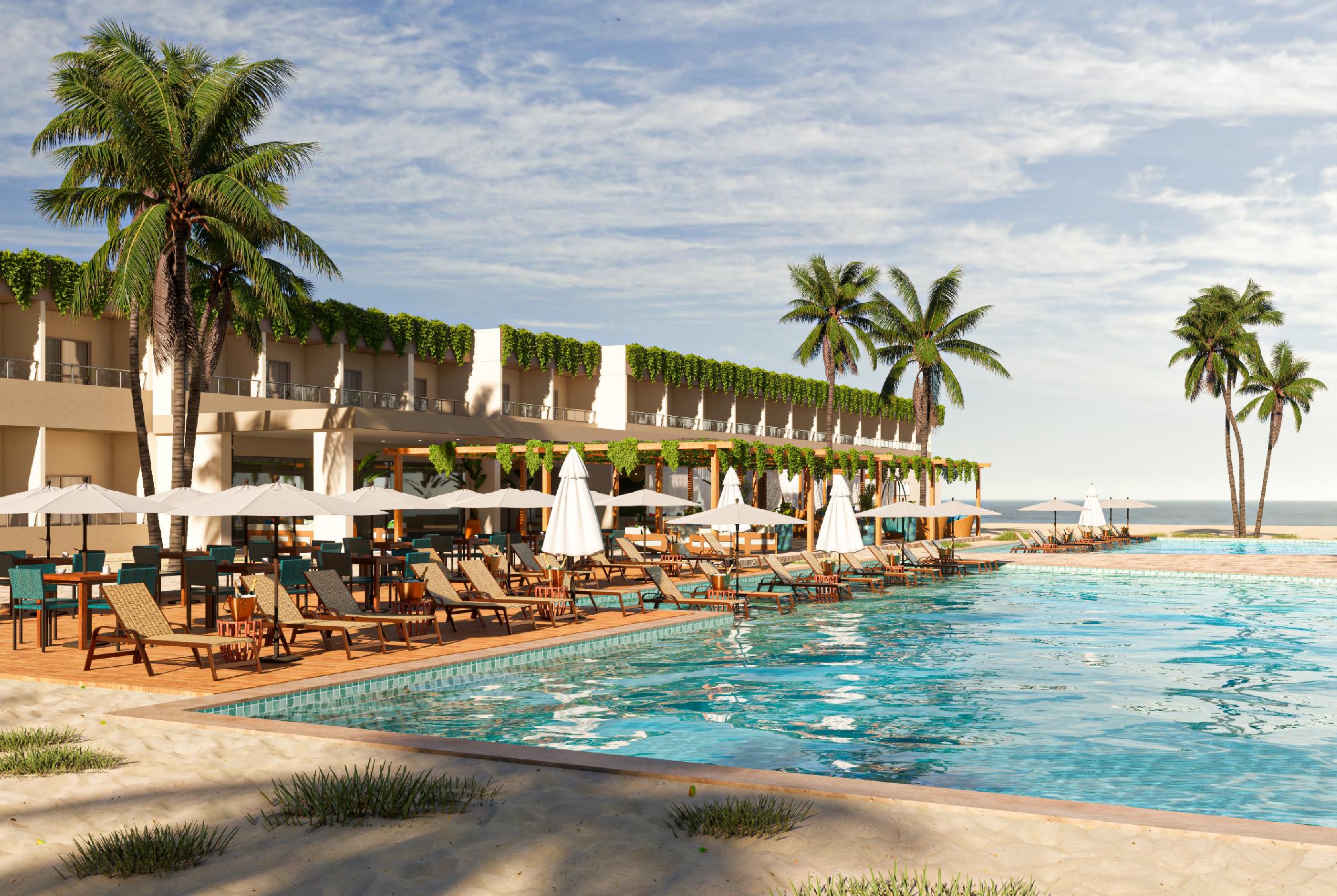 Pool at the Wyndham Natal Pitangui Praia in Natal, Other than US/Canada