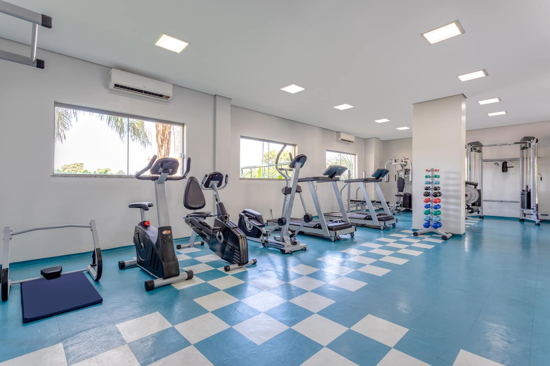 Fitness room at Wyndham Olimpia Royal Hotel in Olimpia, Other than US/Canada