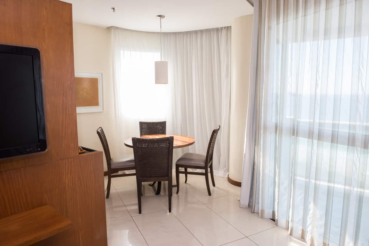 Guest room at the Wyndham Rio Barra in Rio de Janeiro, Other than US/Canada