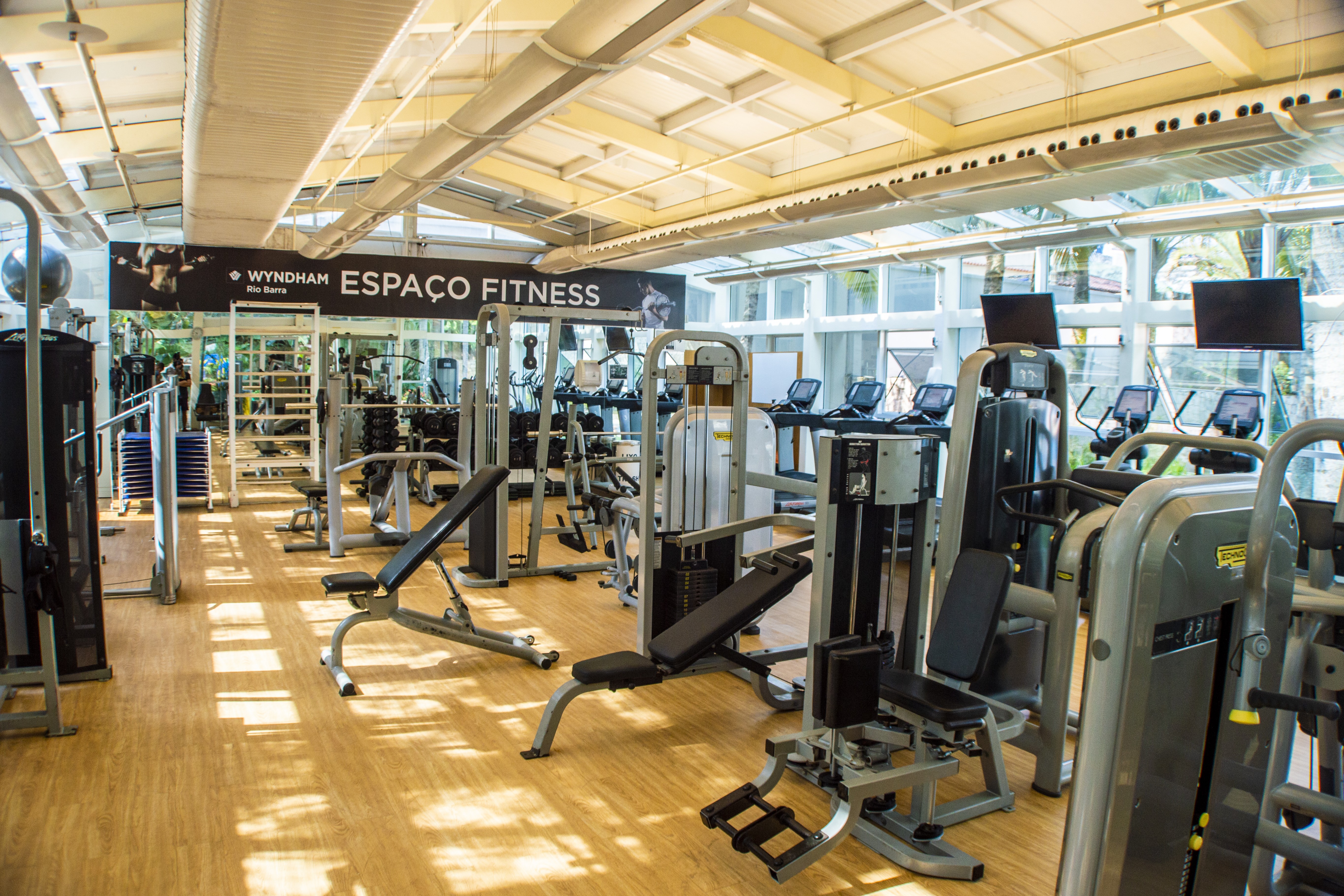 Fitness room at Wyndham Rio Barra in Rio de Janeiro, Other than US/Canada