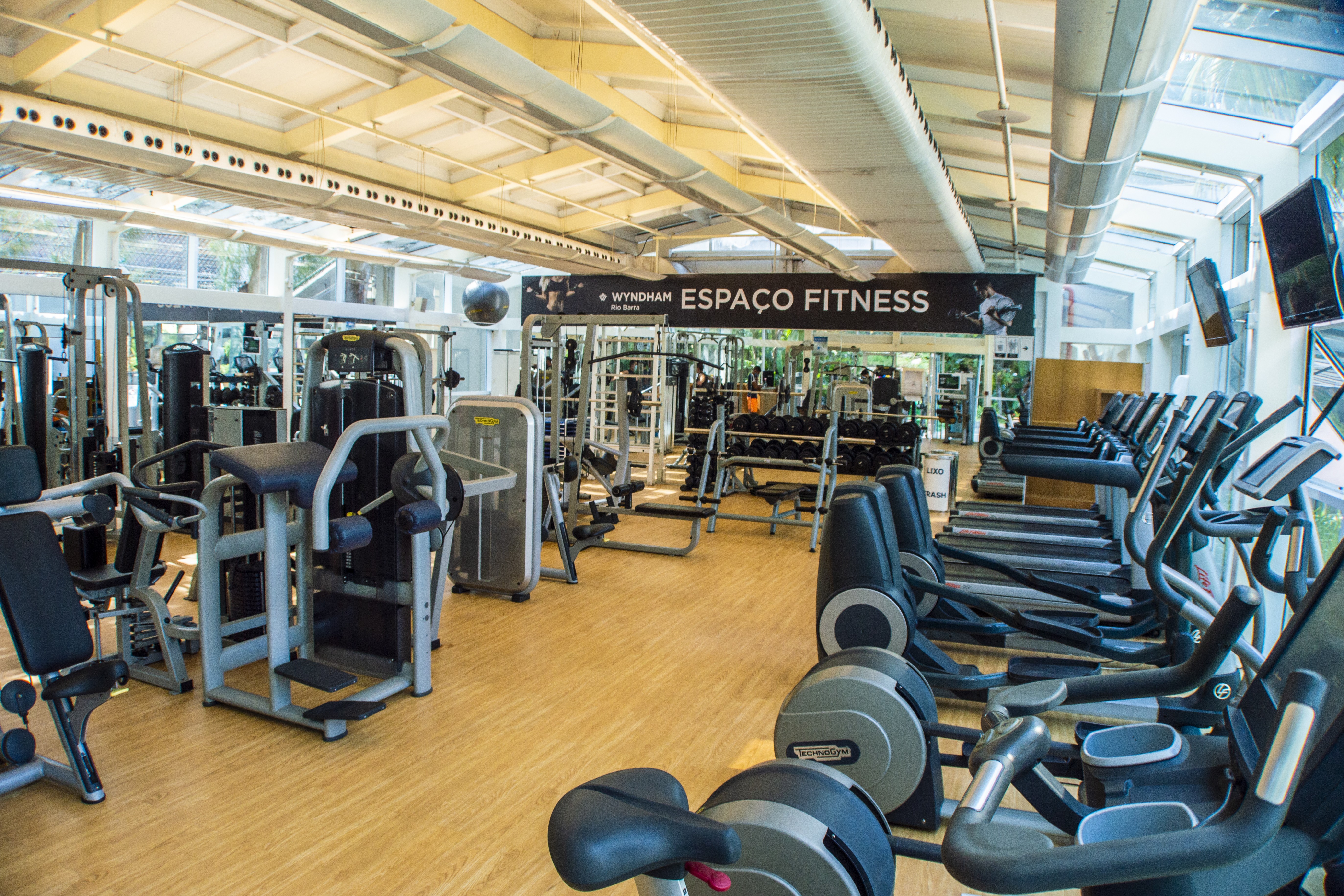 Fitness room at Wyndham Rio Barra in Rio de Janeiro, Other than US/Canada