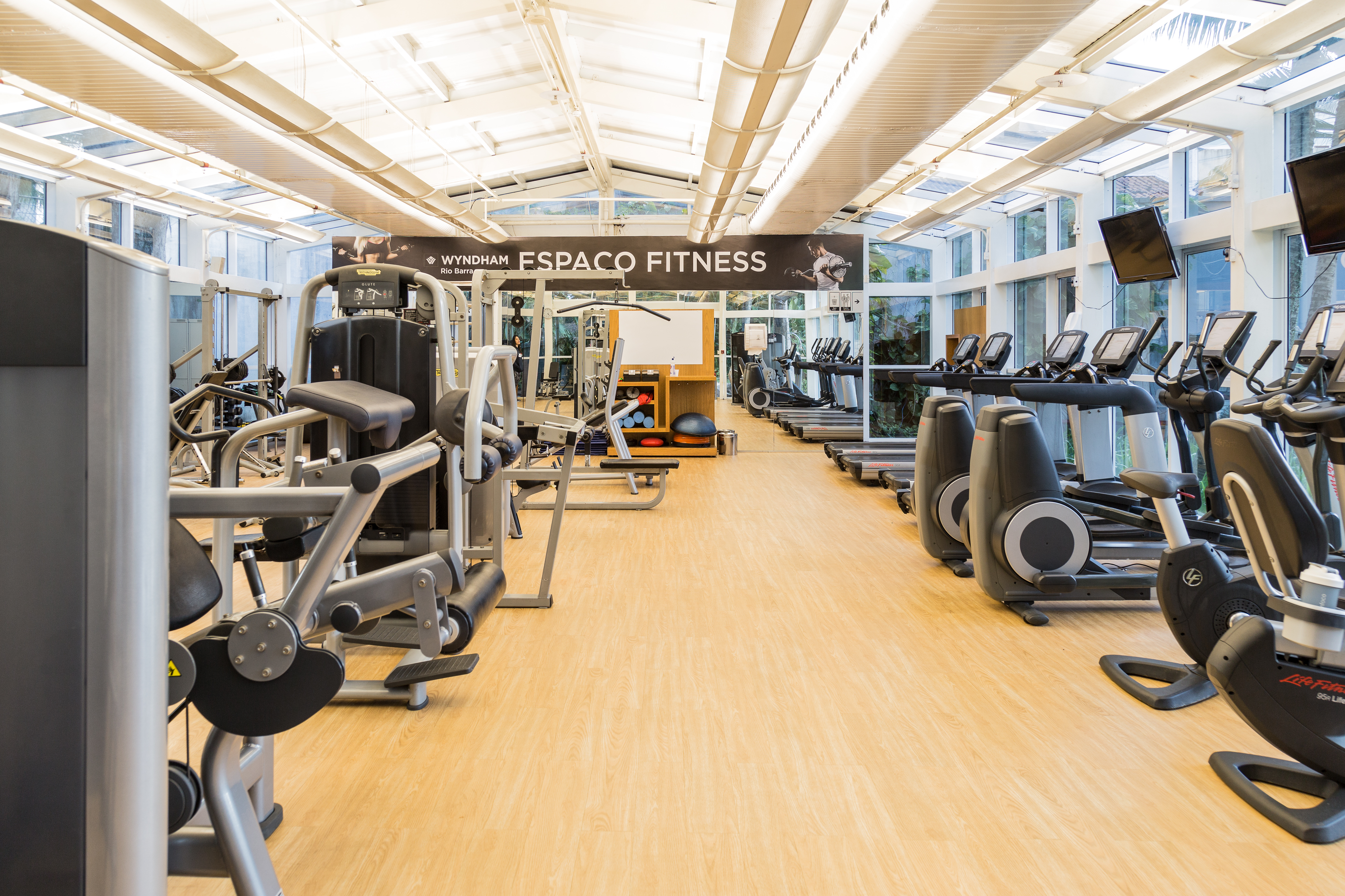 Fitness room at Wyndham Rio Barra in Rio de Janeiro, Other than US/Canada