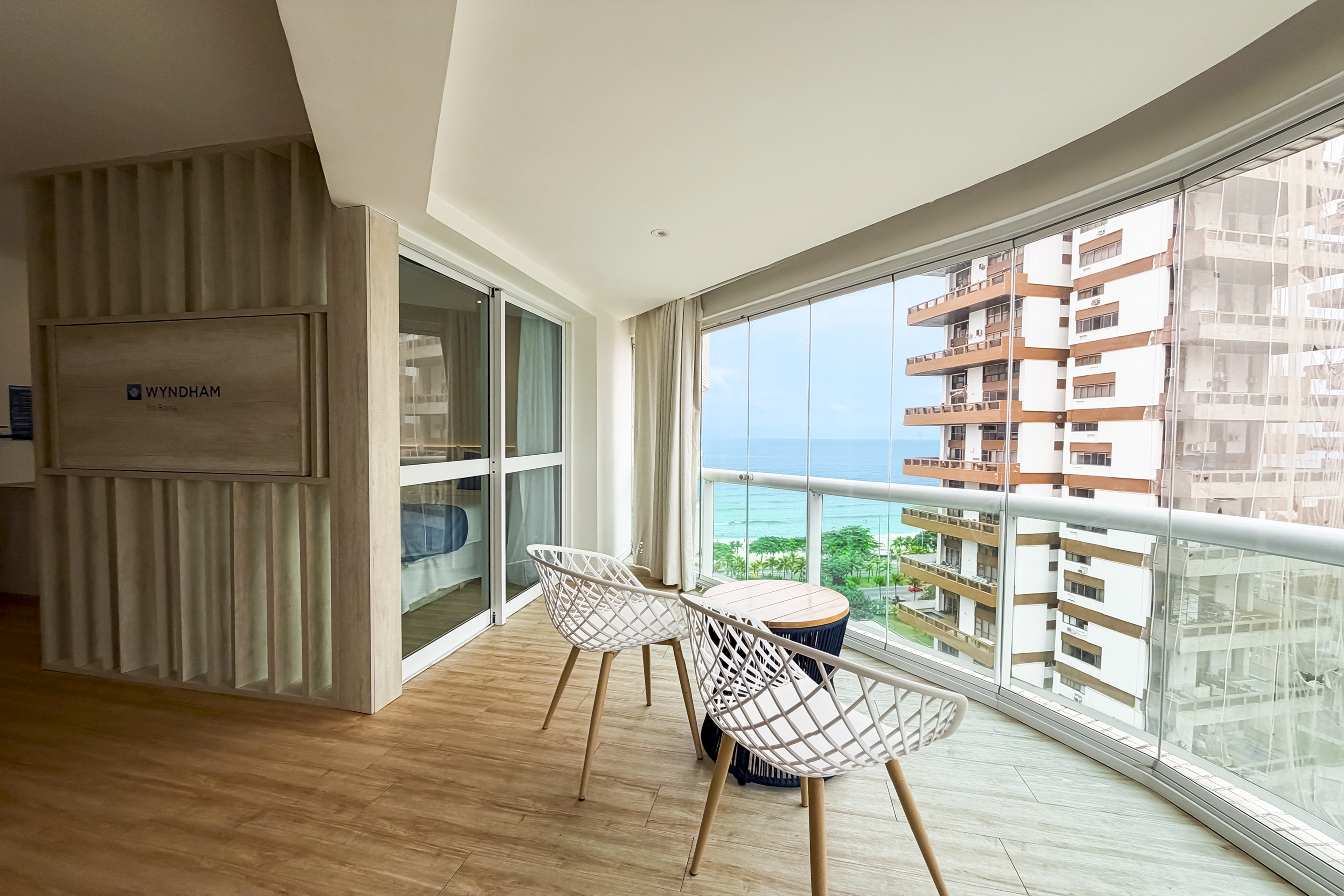 Guest room at the Wyndham Rio Barra in Rio de Janeiro, Other than US/Canada