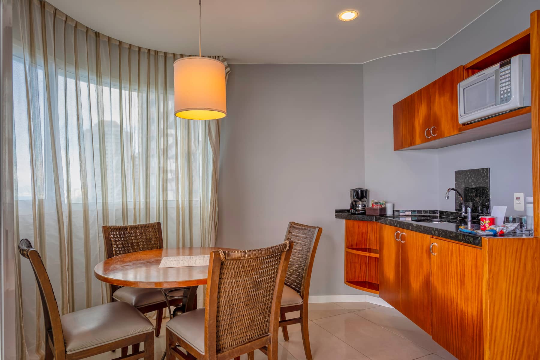 Guest room at the Wyndham Rio Barra in Rio de Janeiro, Other than US/Canada
