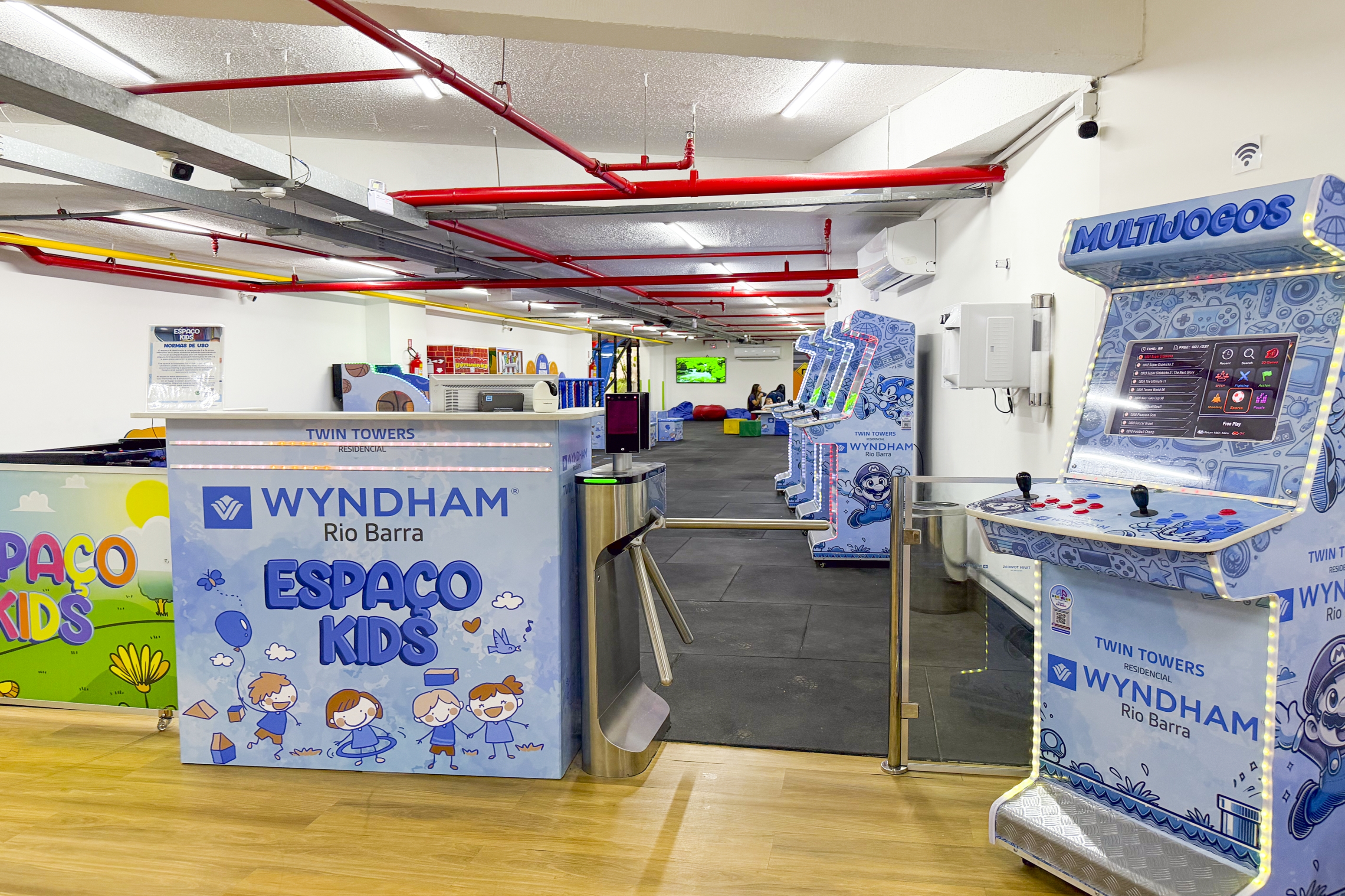 Kids Club at Wyndham Rio Barra in Rio de Janeiro, Other than US/Canada