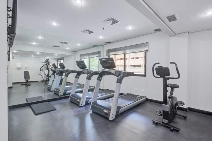 Fitness room at Wyndham Sao Paulo Berrini in Sao Paulo, Other than US/Canada