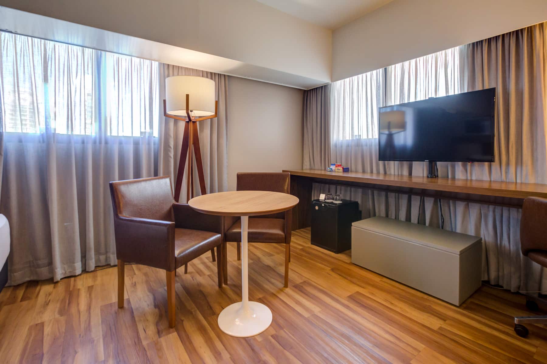 Guest room at the Wyndham Sao Paulo Berrini in Sao Paulo, Other than US/Canada