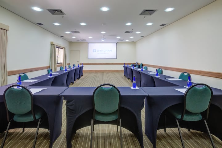 U-shape meeting room at Wyndham Sao Paulo Berrini in Sao Paulo, Other than US/Canada