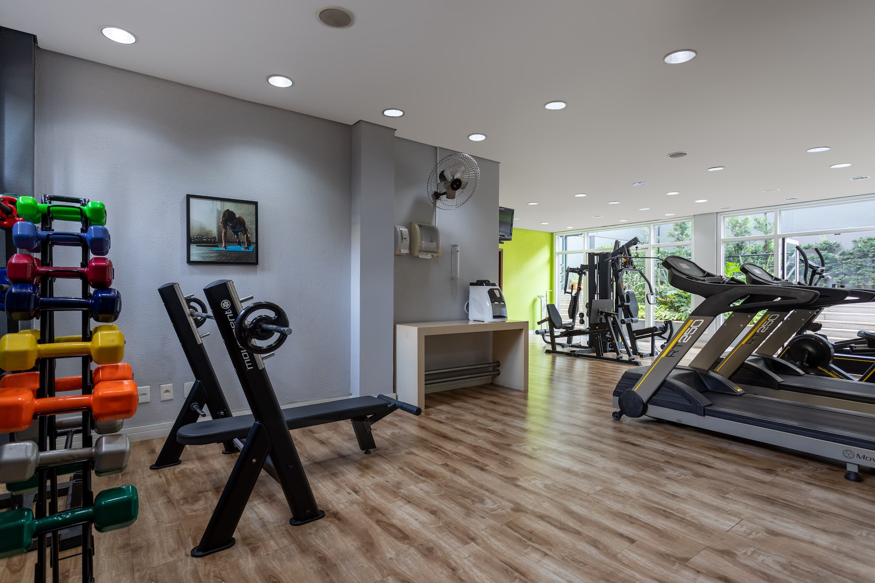 Fitness room at Wyndham Sao Paulo Paulista in Sao Paulo, Other than US/Canada