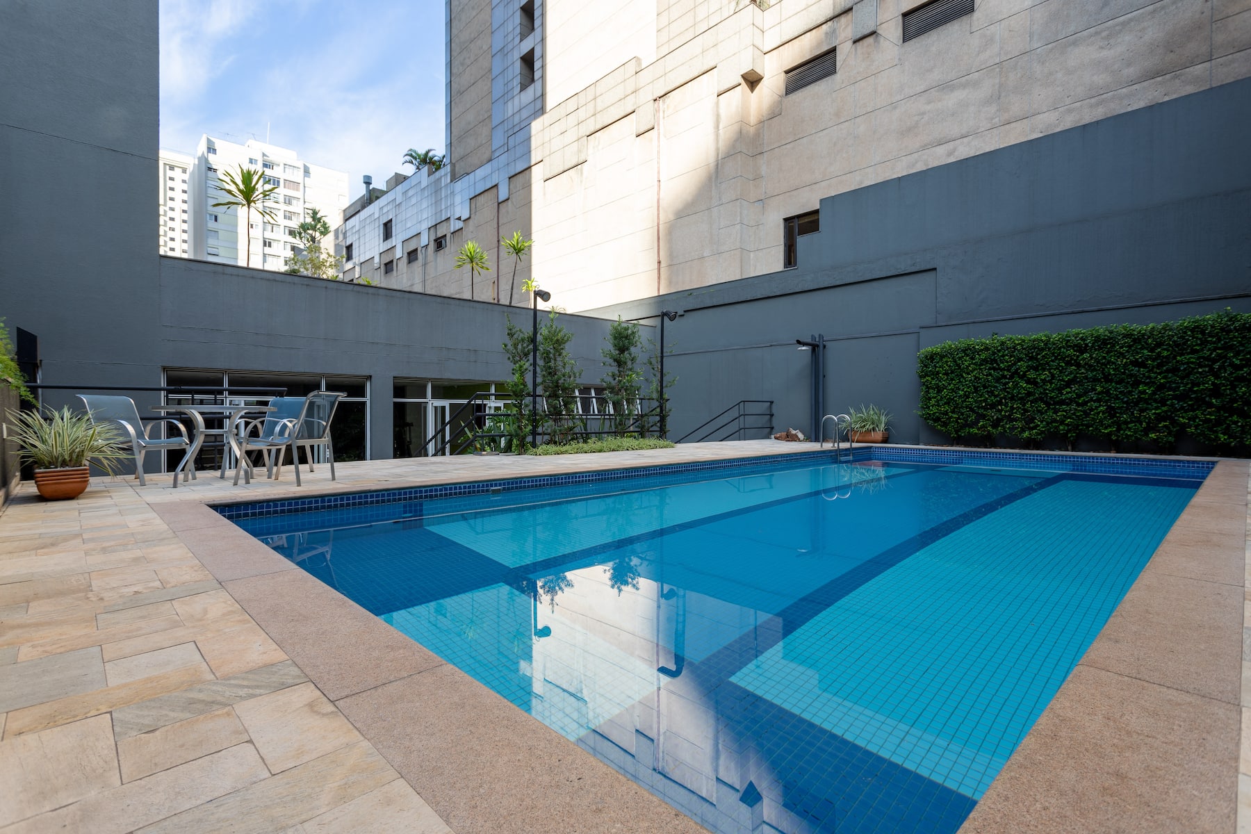 Pool at the Wyndham Sao Paulo Paulista in Sao Paulo, Other than US/Canada