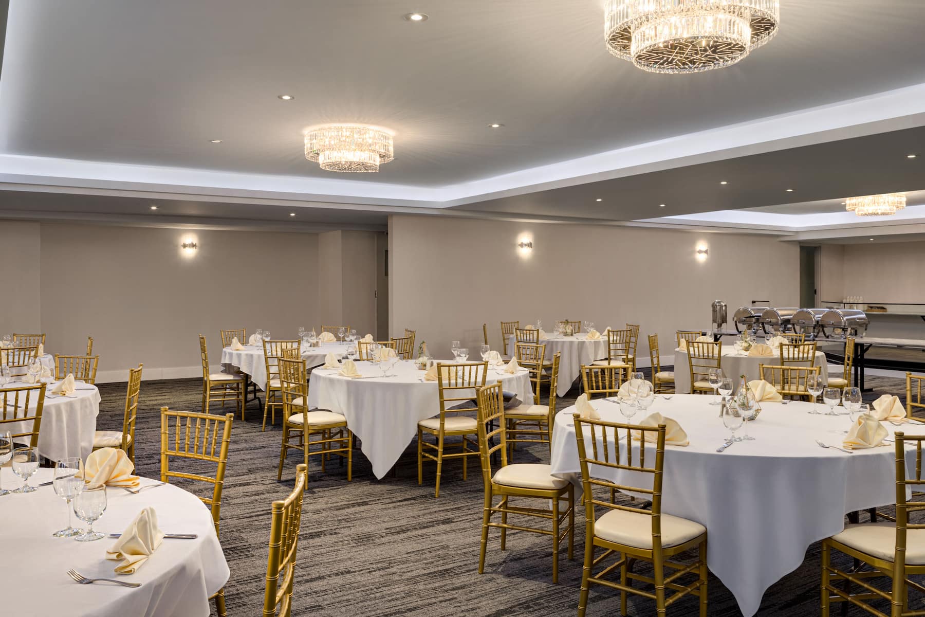 Wyndham Edmonton Hotel and Conference Centre ballroom in Edmonton, Alberta