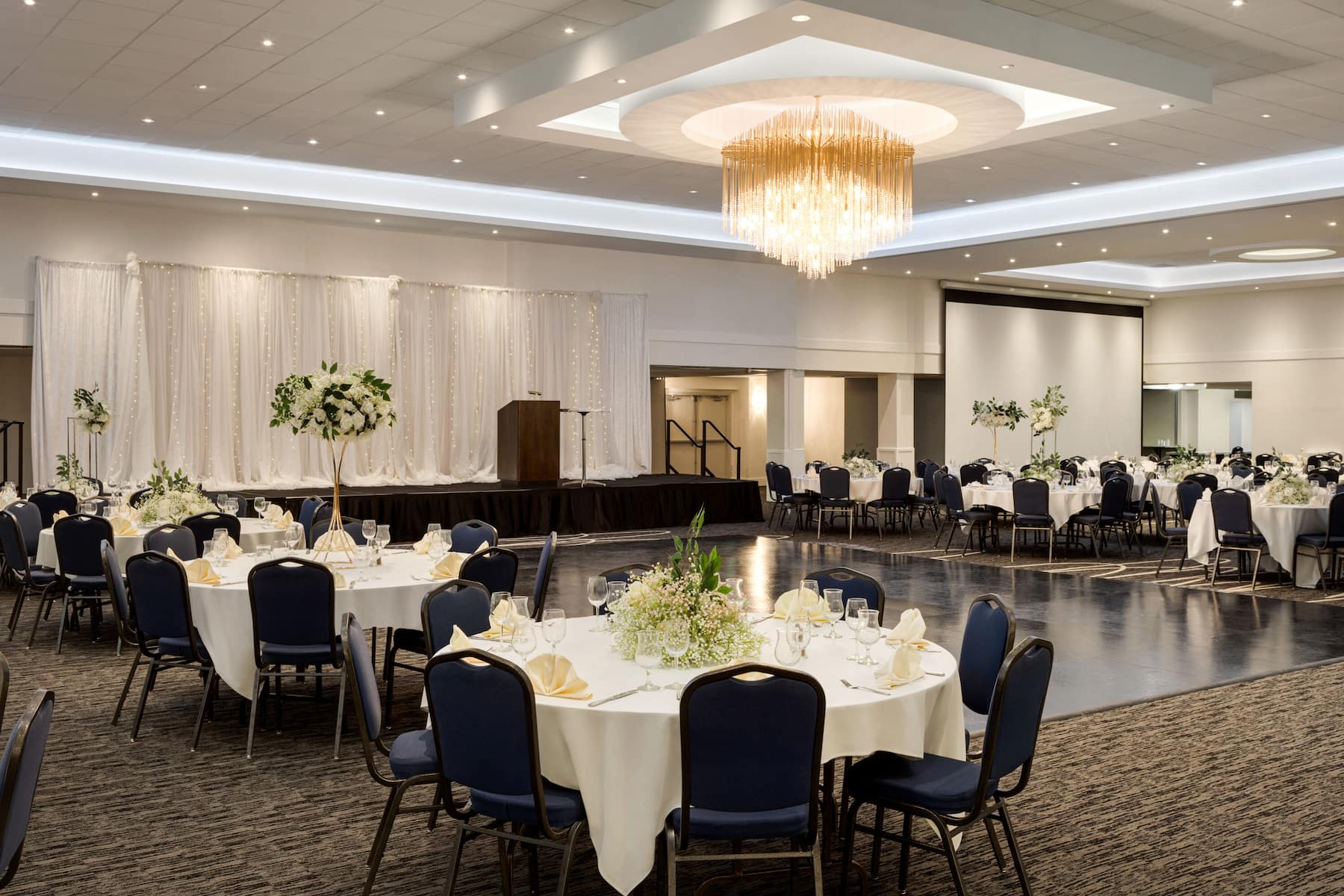 Wyndham Edmonton Hotel and Conference Centre ballroom in Edmonton, Alberta