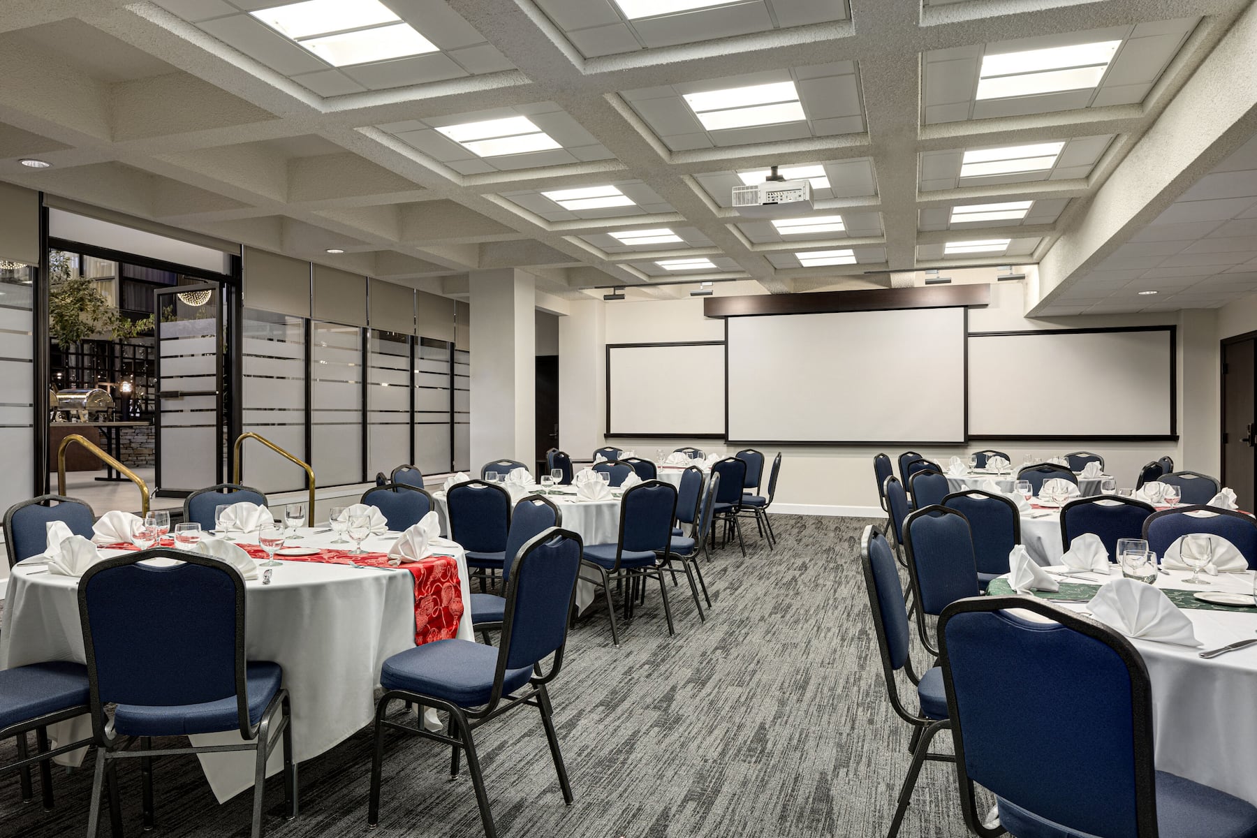Meeting room at Wyndham Edmonton Hotel and Conference Centre in Edmonton, Alberta