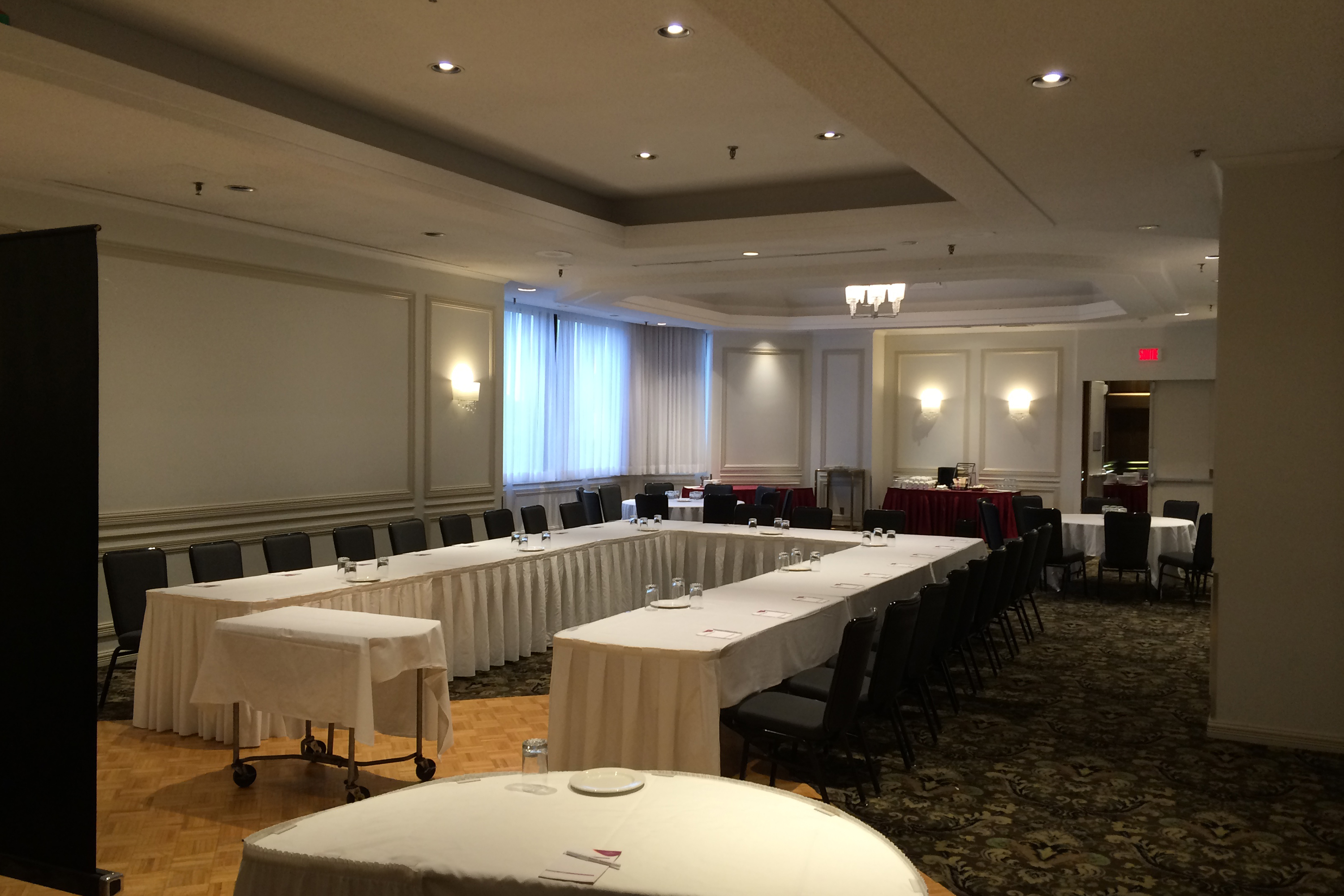 Meeting room at Wyndham Gatineau-Ottawa & Conference Centre in Quebec, Quebec