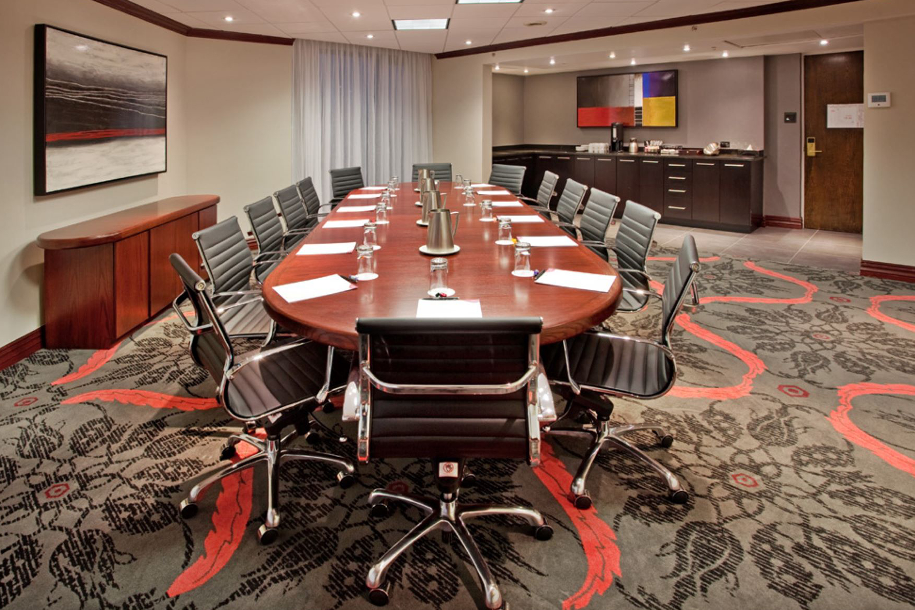 Meeting room at Wyndham Gatineau-Ottawa & Conference Centre in Quebec, Quebec