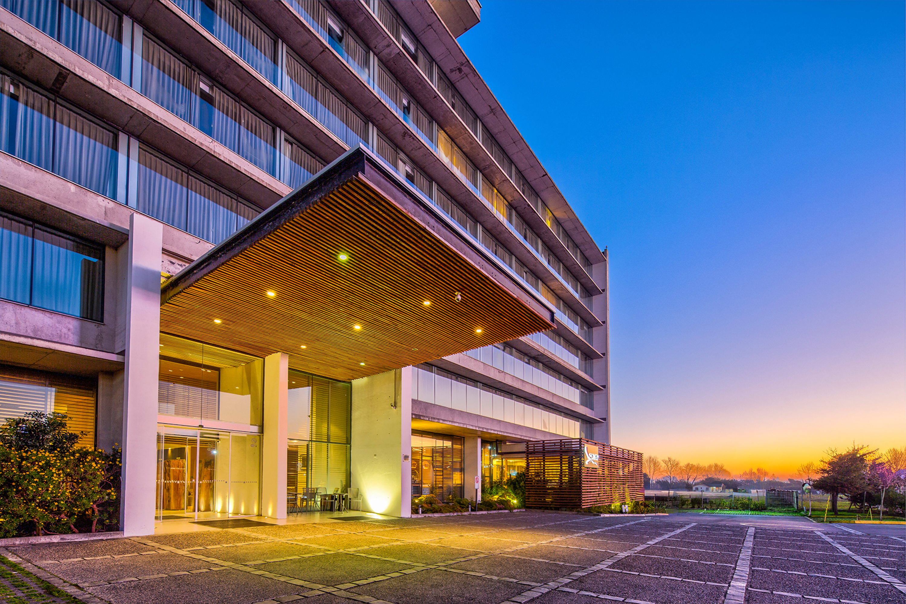 Exterior of Wyndham Concepcion Pettra hotel in Concepcion, Other than US/Canada