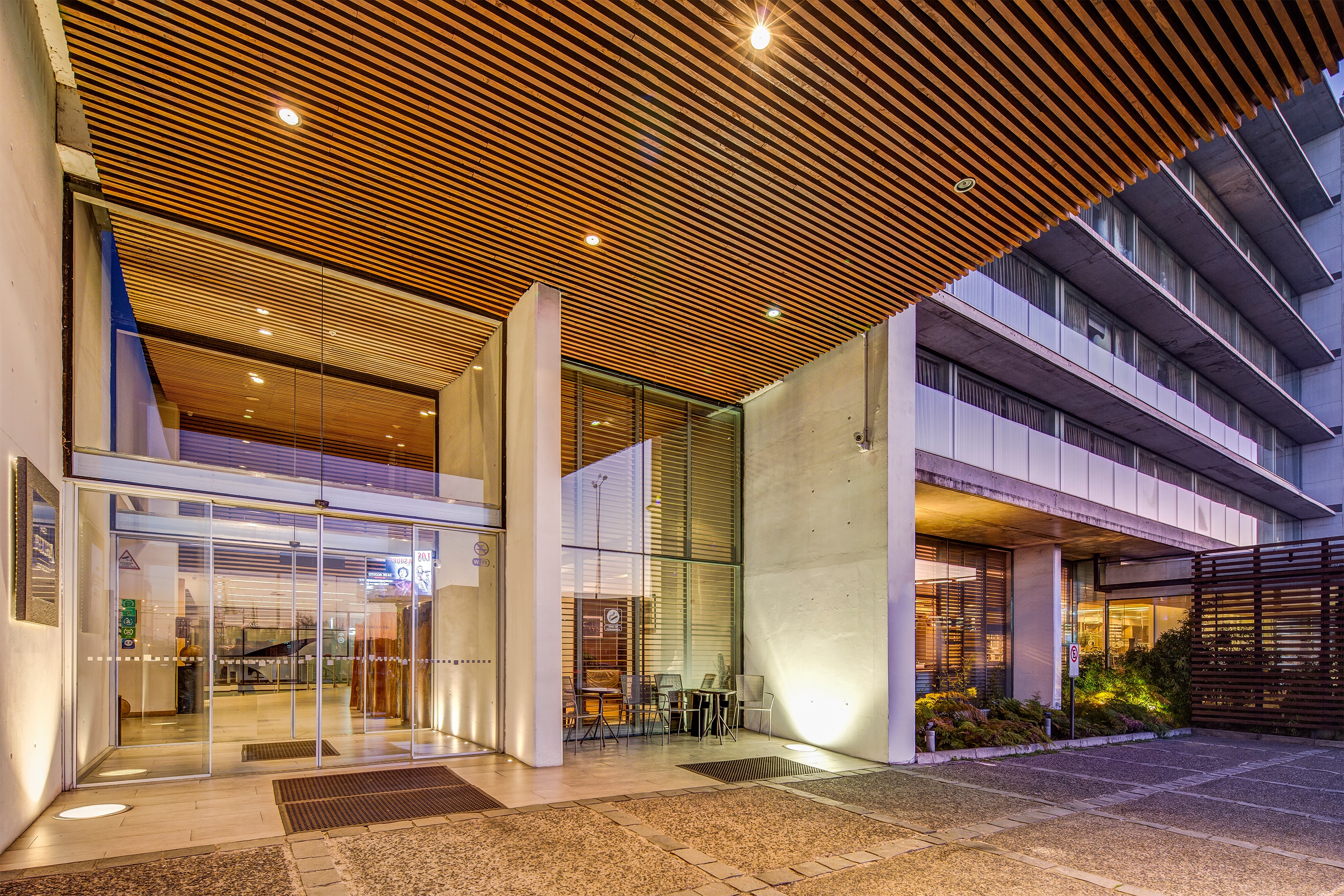 Exterior of Wyndham Concepcion Pettra hotel in Concepcion, Other than US/Canada