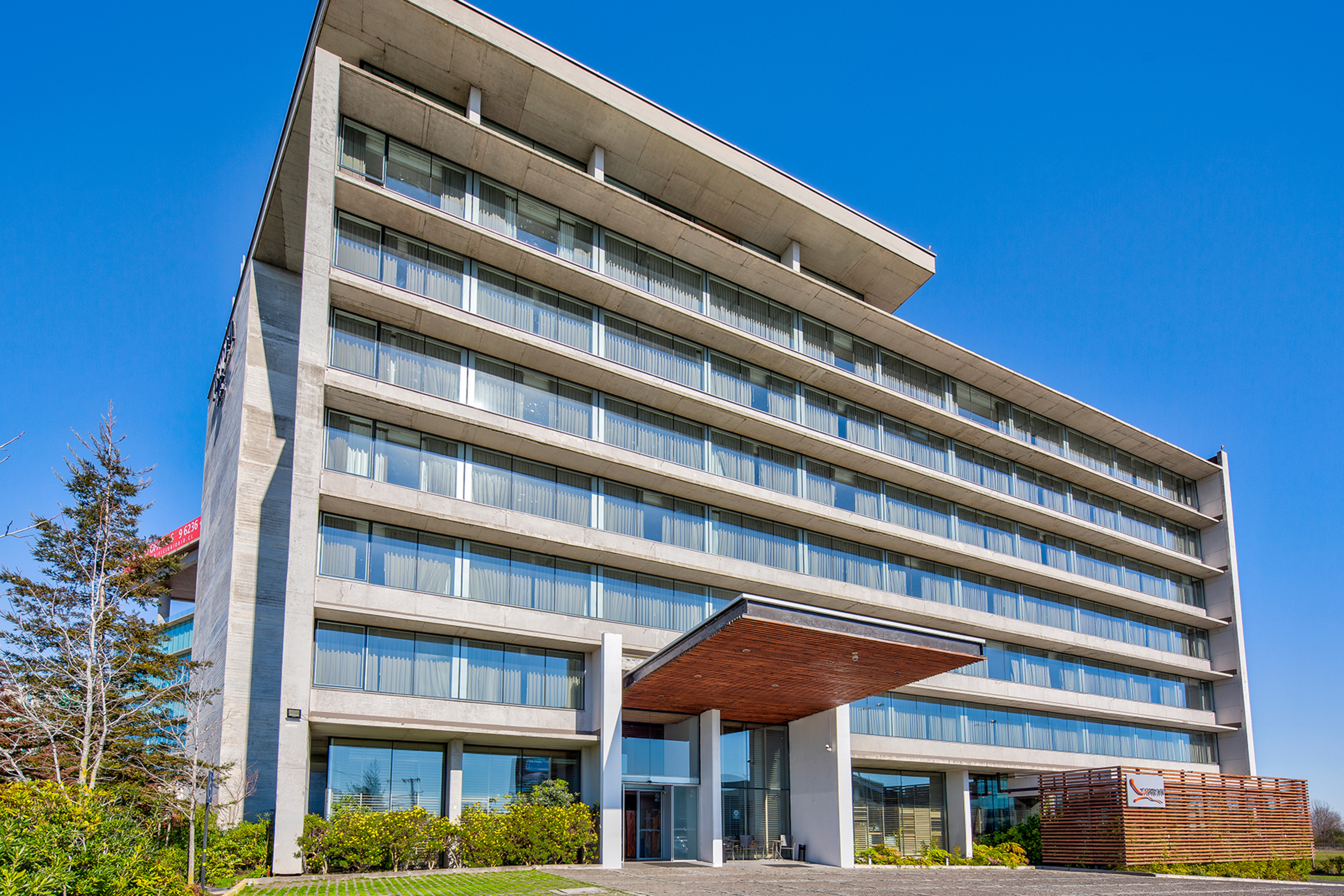 Exterior of Wyndham Concepcion Pettra hotel in Concepcion, Other than US/Canada