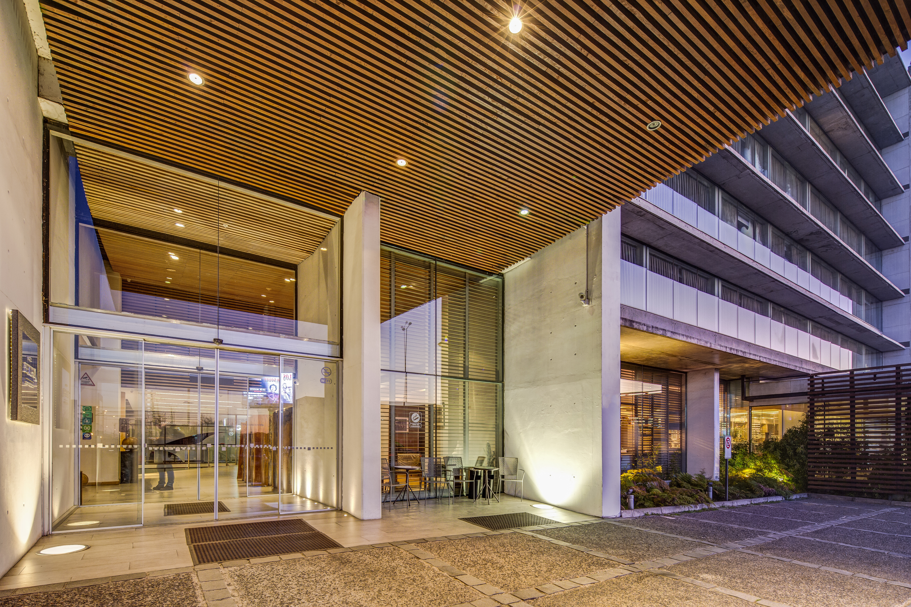 Exterior of Wyndham Concepcion Pettra hotel in Concepcion, Other than US/Canada