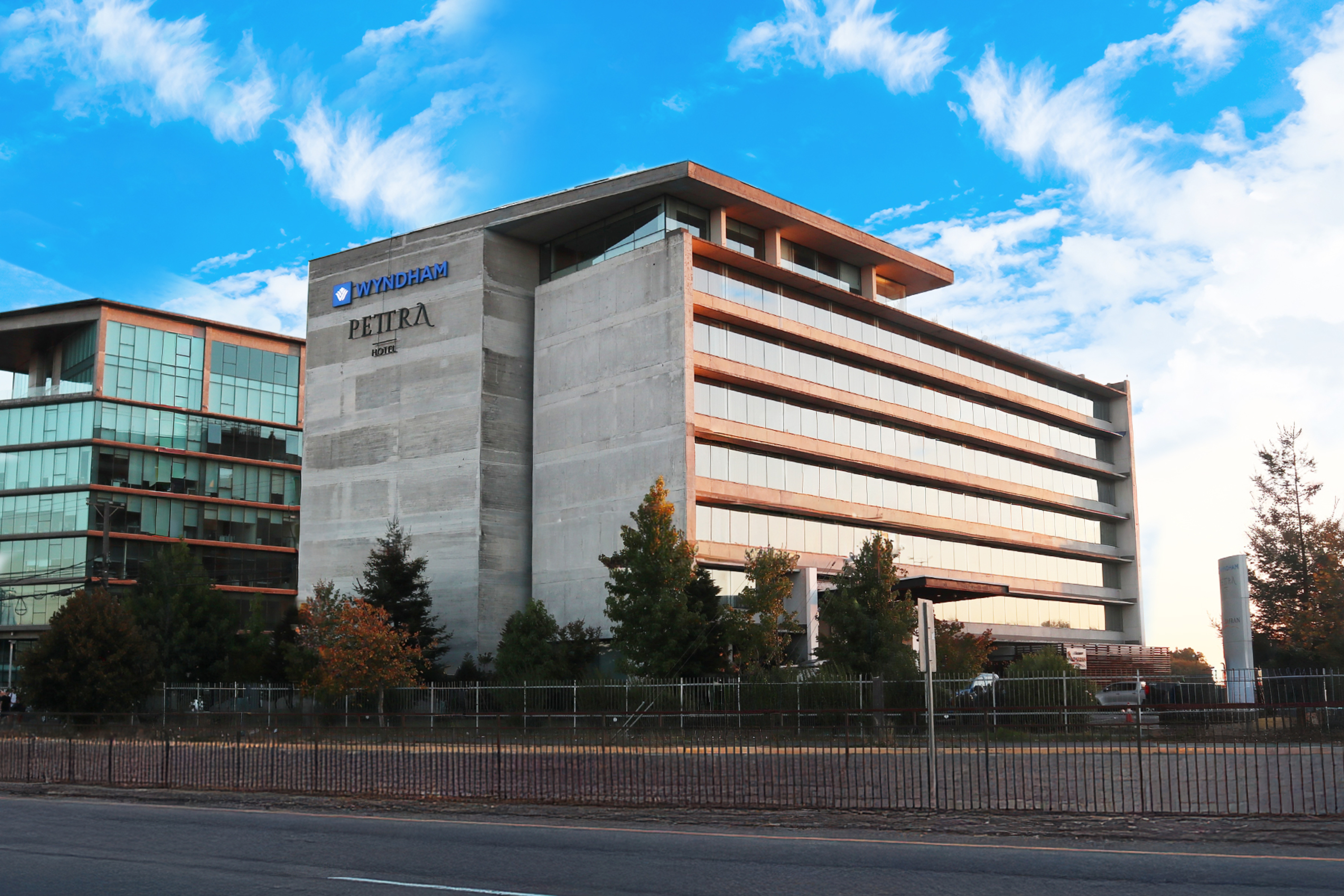 Exterior of Wyndham Concepcion Pettra hotel in Concepcion, Other than US/Canada