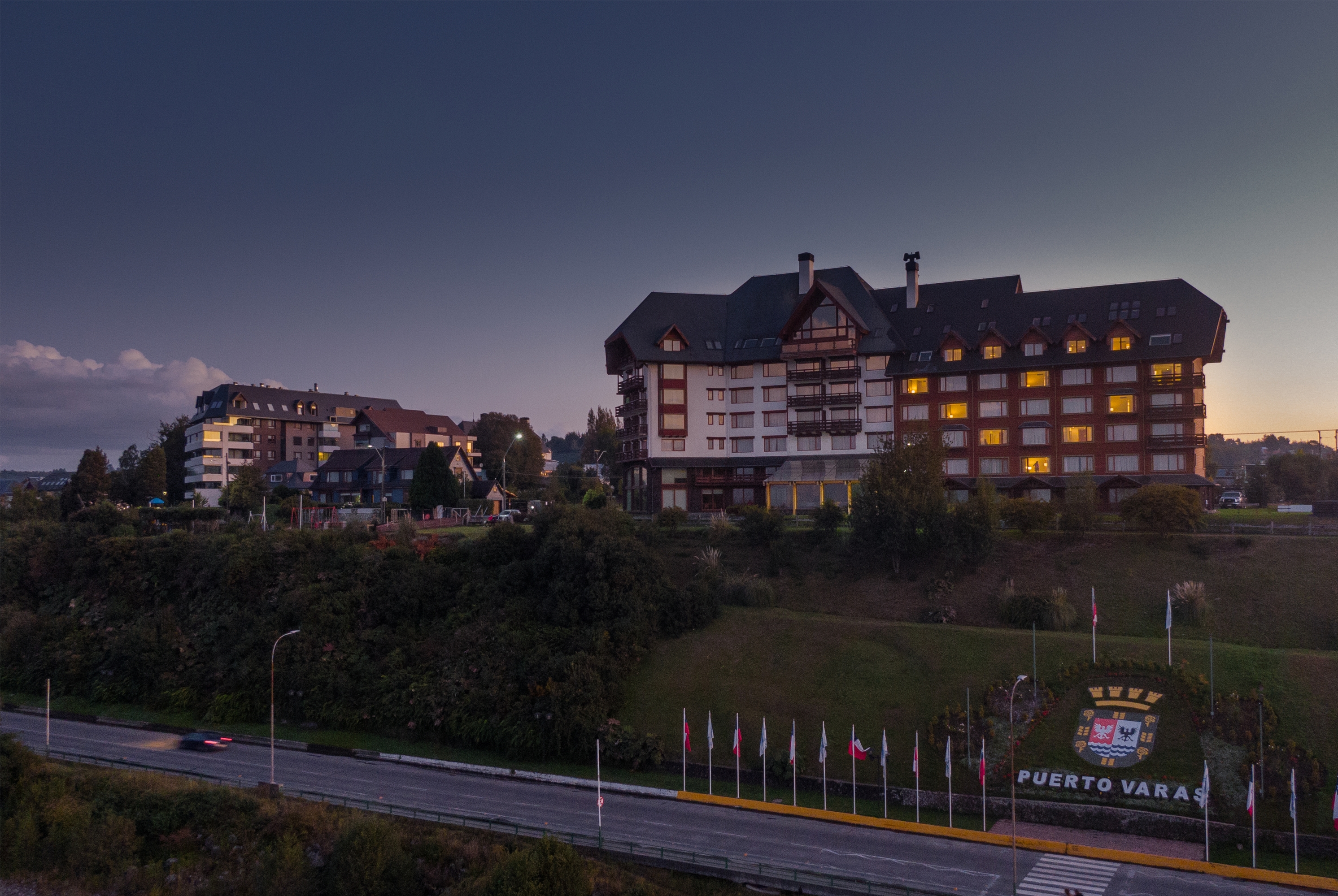 Exterior of Wyndham Puerto Varas Pettra hotel in Puerto Varas, Other than US/Canada