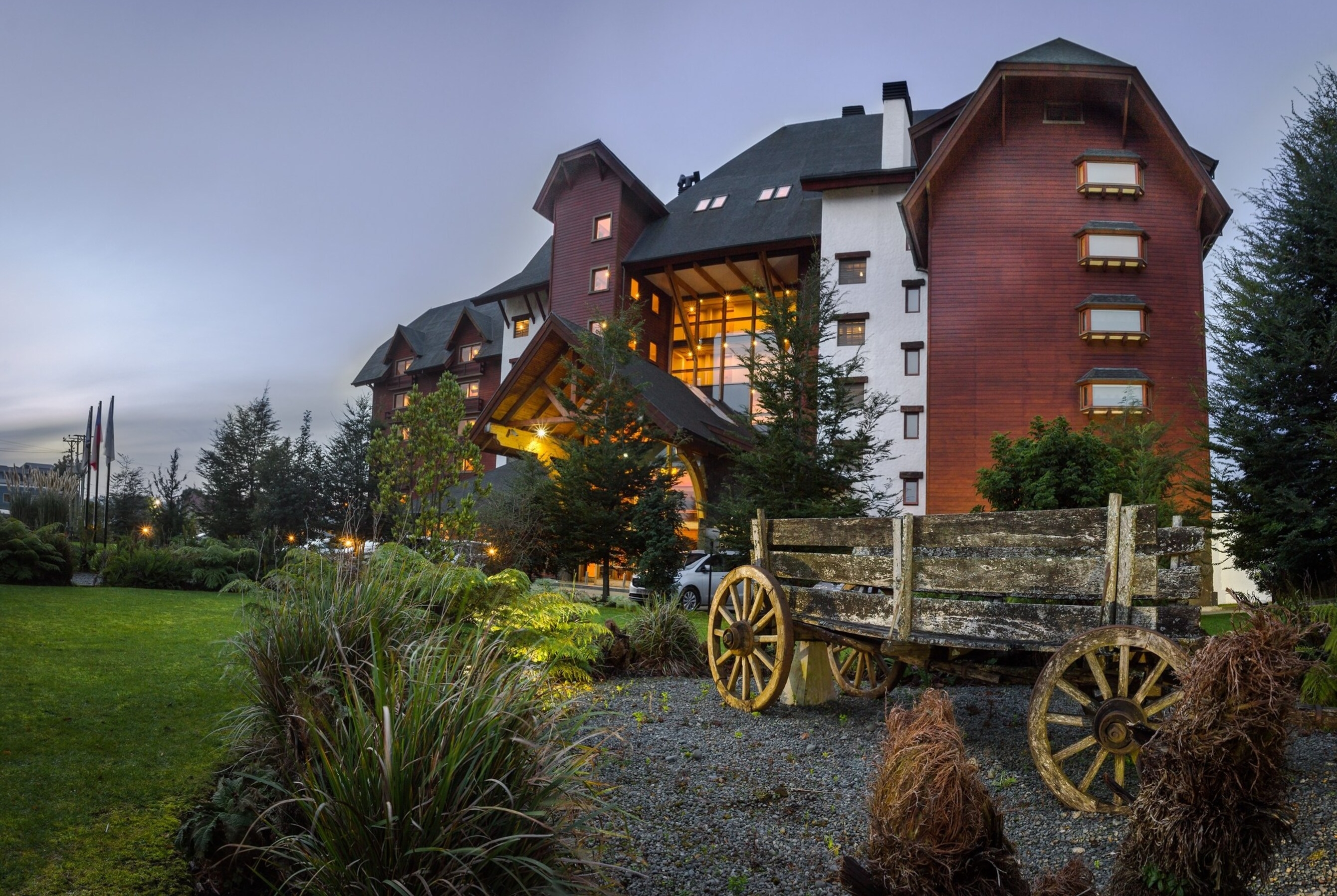 Exterior of Wyndham Puerto Varas Pettra hotel in Puerto Varas, Other than US/Canada