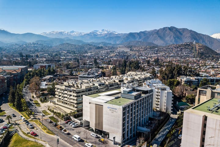 Exterior of Wyndham Santiago Pettra hotel in Santiago, Other than US/Canada