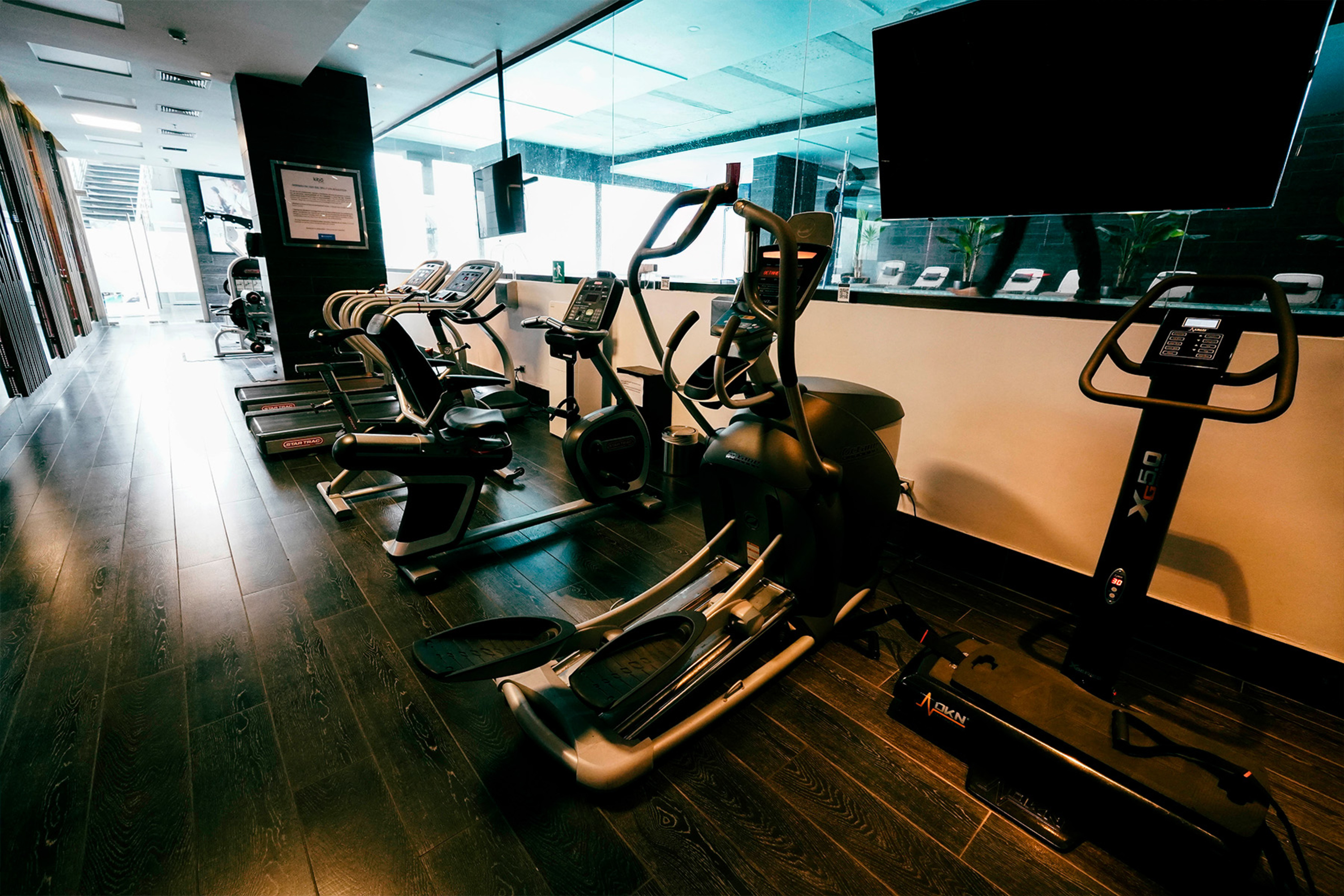 Fitness room at Wyndham Santiago Pettra in Santiago, Other than US/Canada