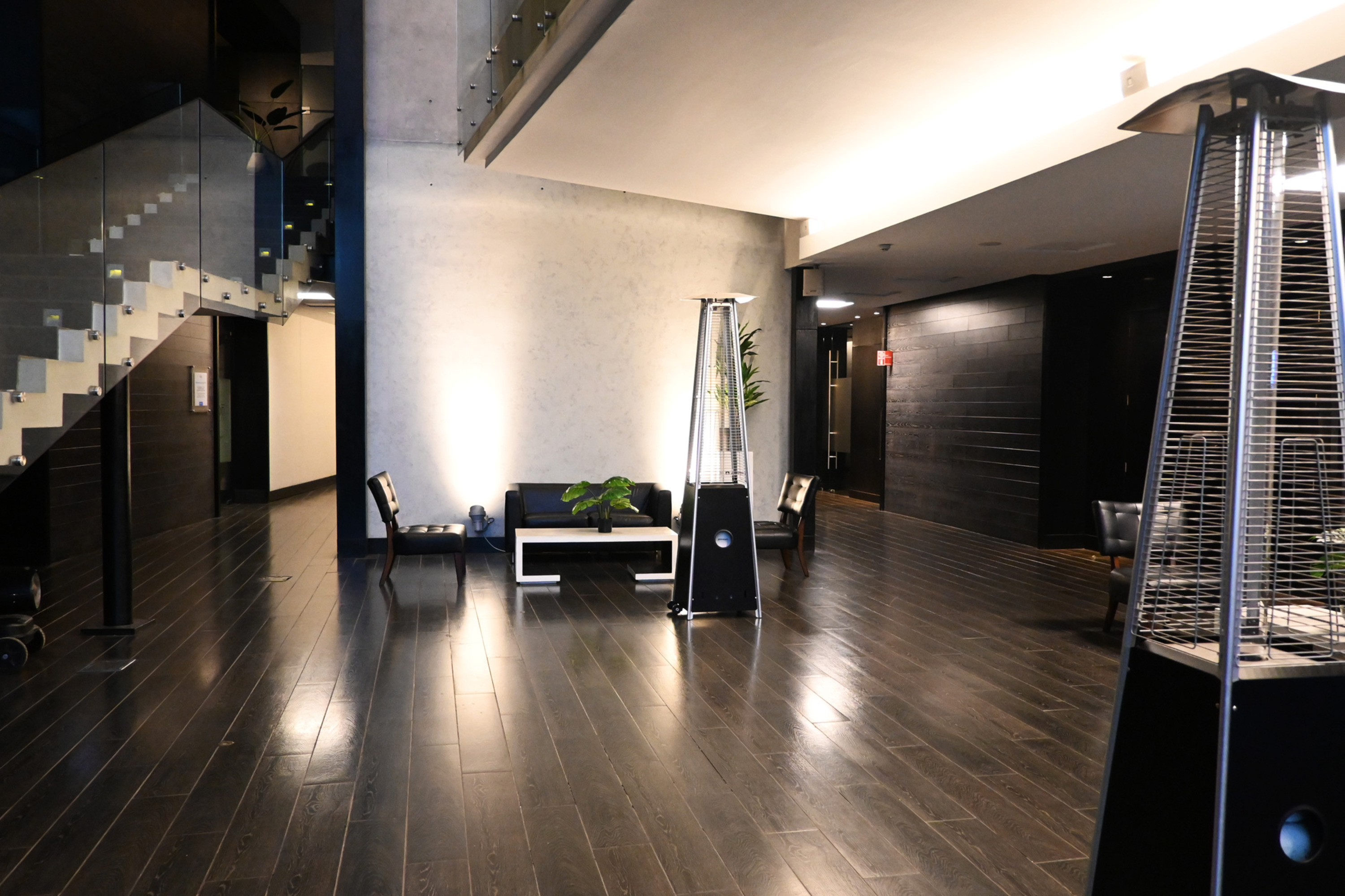 Wyndham Santiago Pettra lobby atrium in Santiago, Other than US/Canada