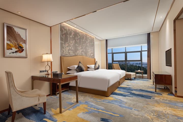 Guest room at the Wyndham Kunming Anning Hot Spring Resort in Anning, Other than US/Canada