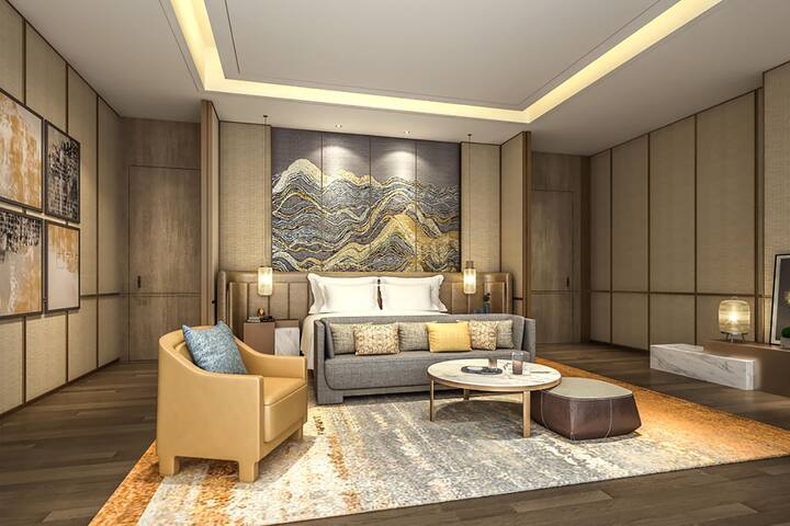 Guest room at the Wyndham Baise Resort in Baise, Other than US/Canada