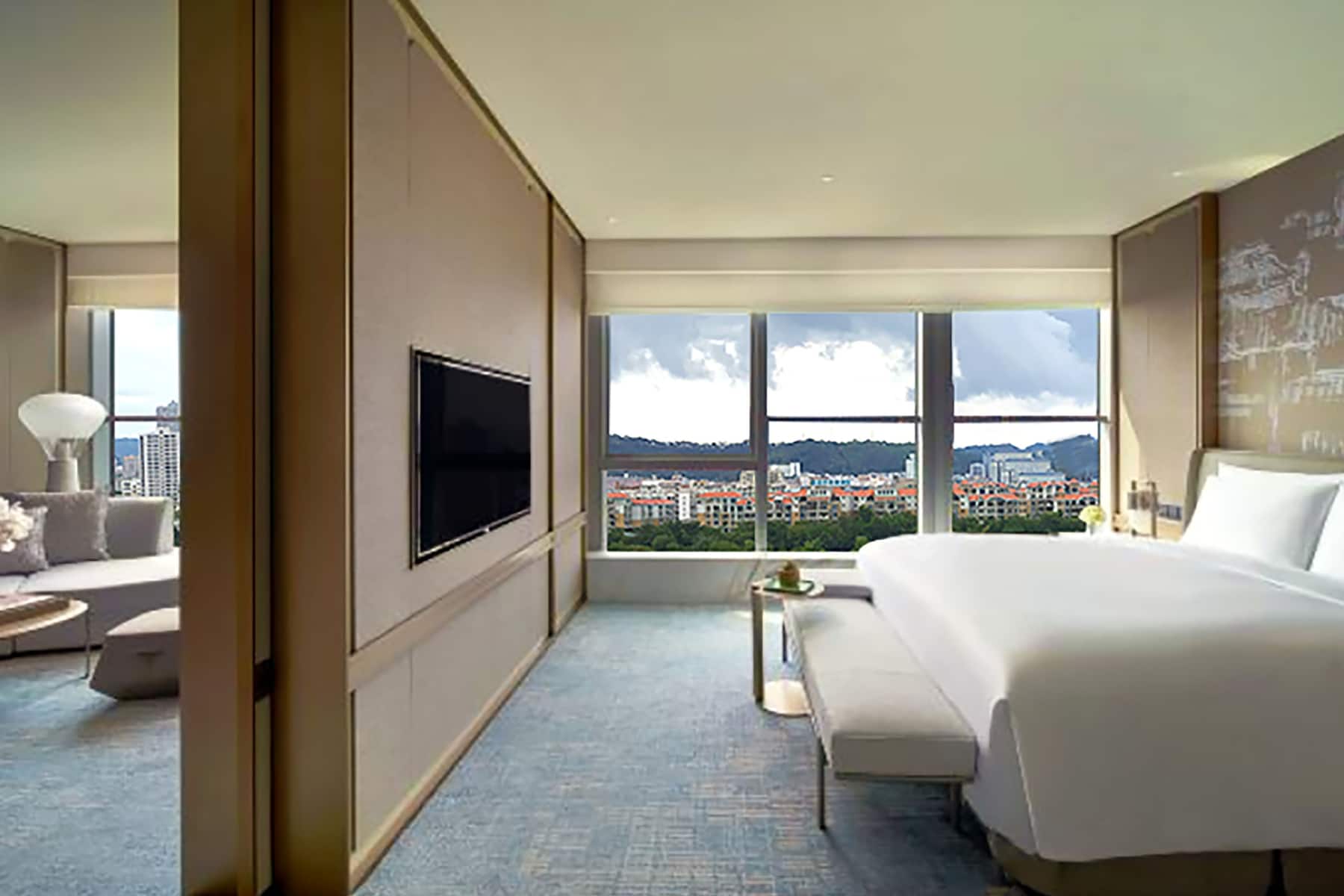 Guest room at the Wyndham Baise Resort in Baise, Other than US/Canada
