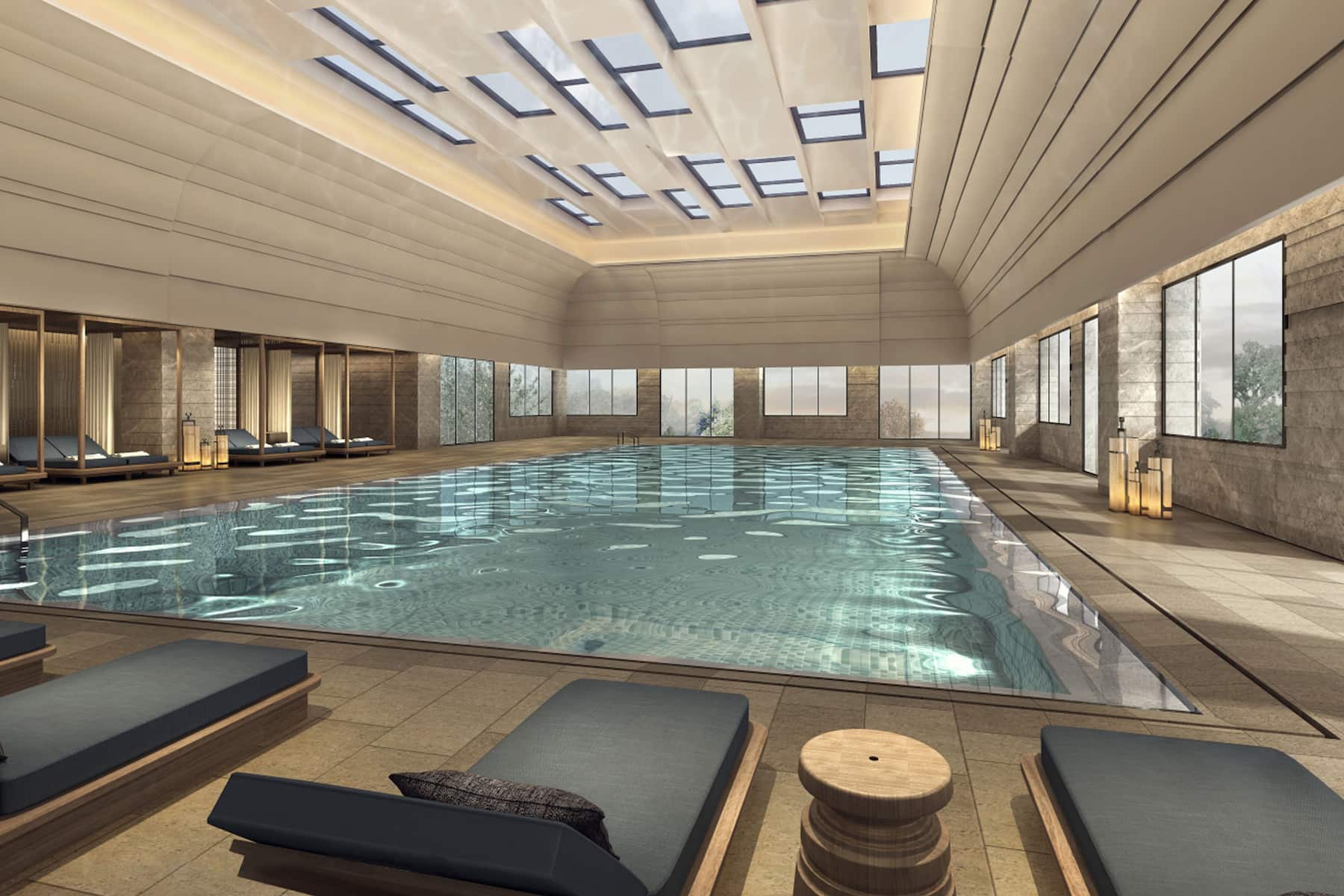 Indoor pool at the Wyndham Baise Resort in Baise, Other than US/Canada