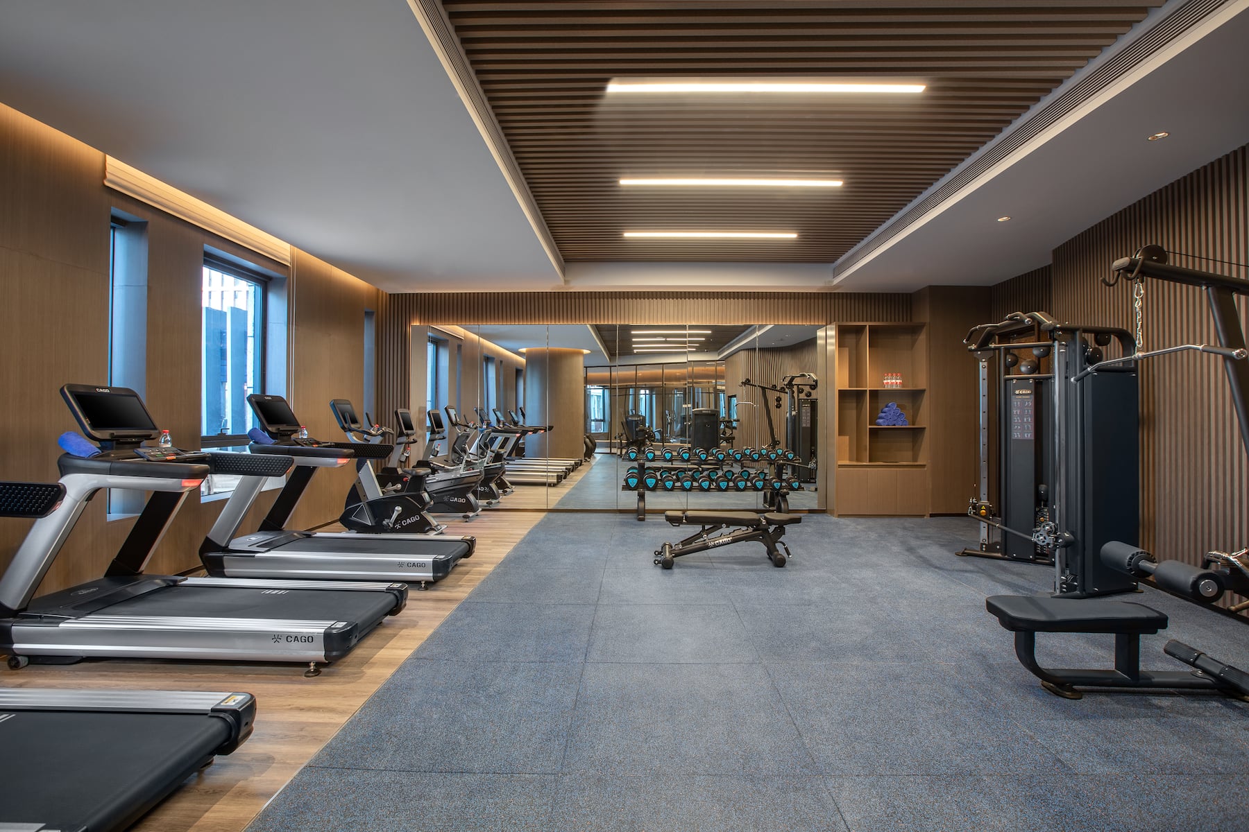 Health club at Wyndham Xiongan in Baoding, Other than US/Canada