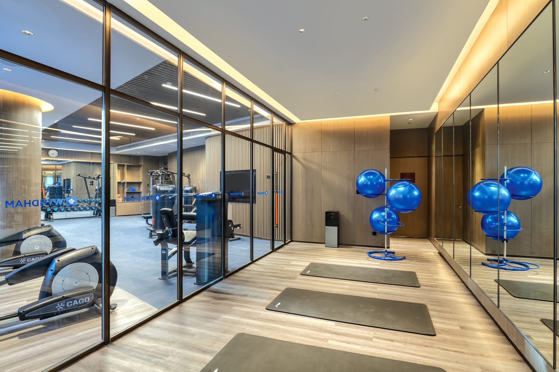 Health club at Wyndham Xiongan in Baoding, Other than US/Canada