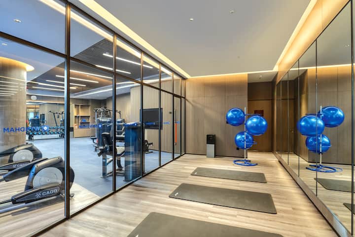 Health club at Wyndham Xiongan in Baoding, Other than US/Canada