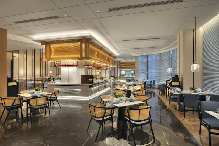 Wyndham Xiongan restaurant in Baoding, Other than US/Canada