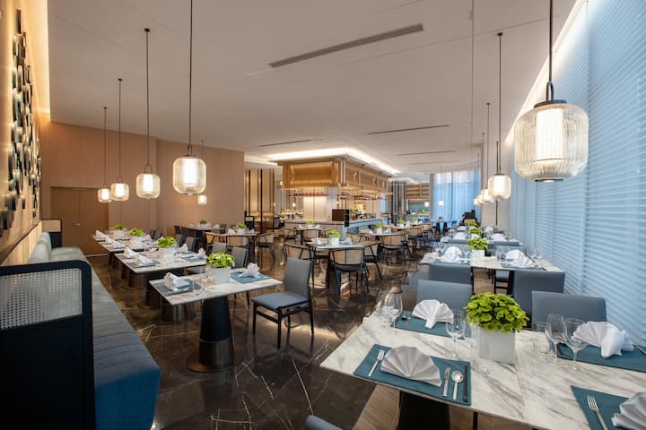 Wyndham Xiongan restaurant in Baoding, Other than US/Canada