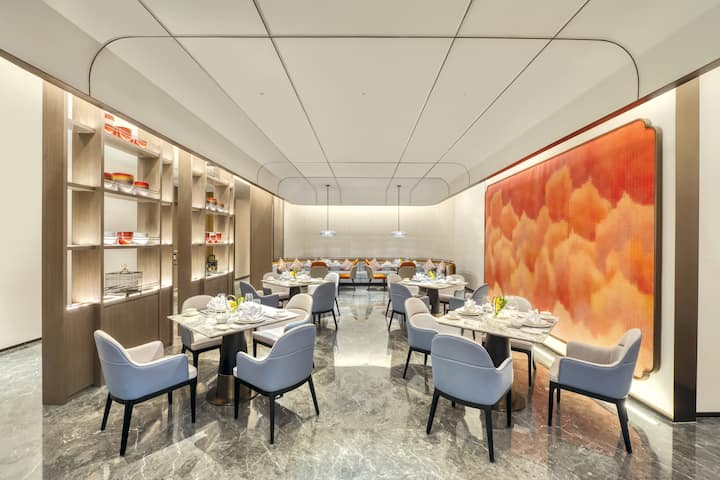 Wyndham Xiongan restaurant in Baoding, Other than US/Canada