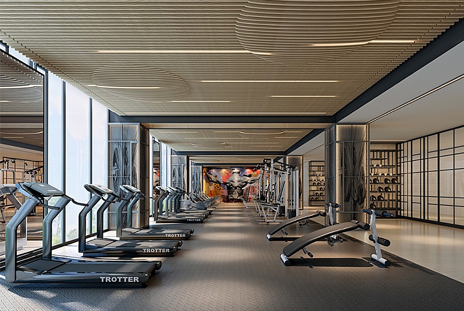 Fitness room at Wyndham Beihai in Beihai, Other than US/Canada