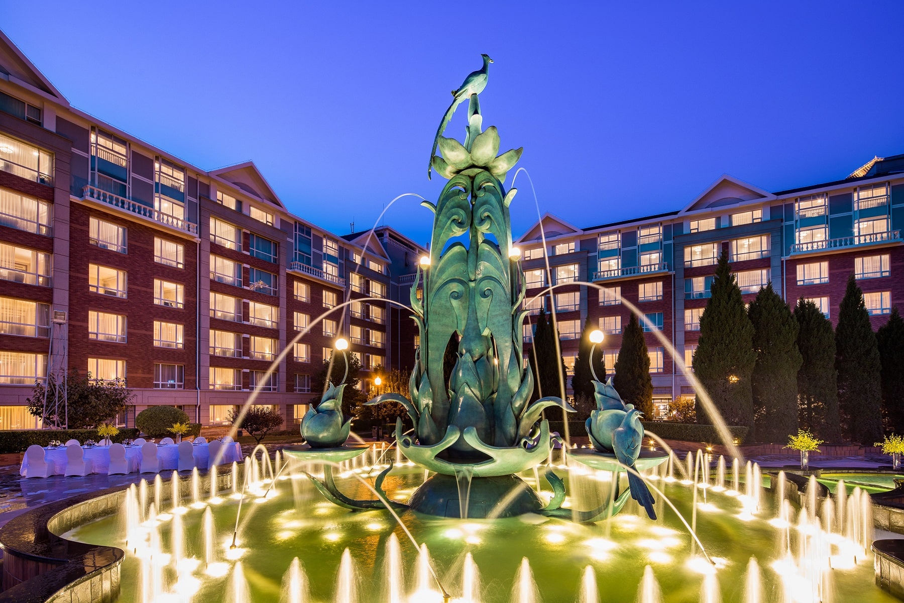 Exterior of Wyndham Beijing North hotel in Beijing, Other than US/Canada
