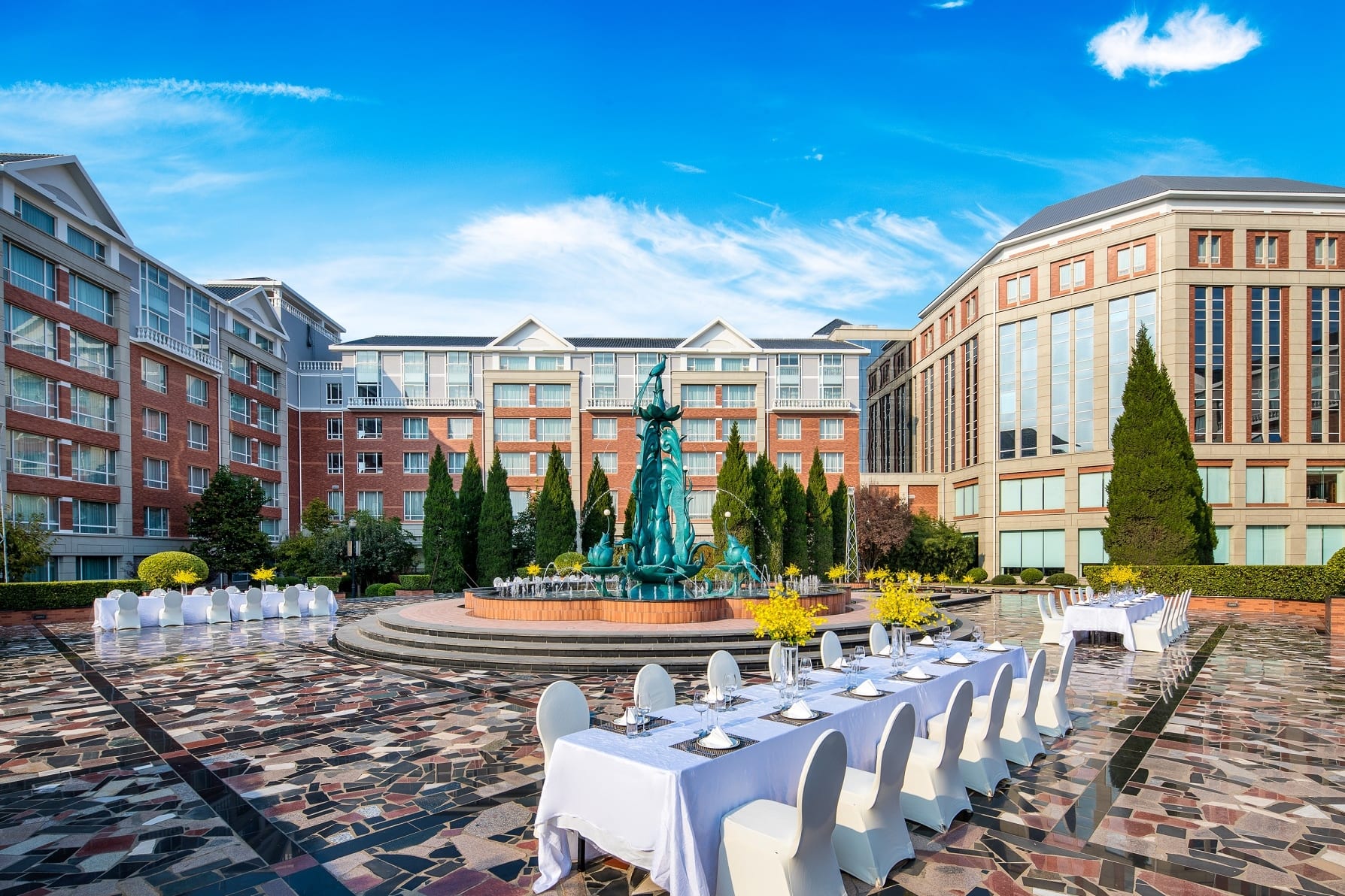Exterior of Wyndham Beijing North hotel in Beijing, Other than US/Canada