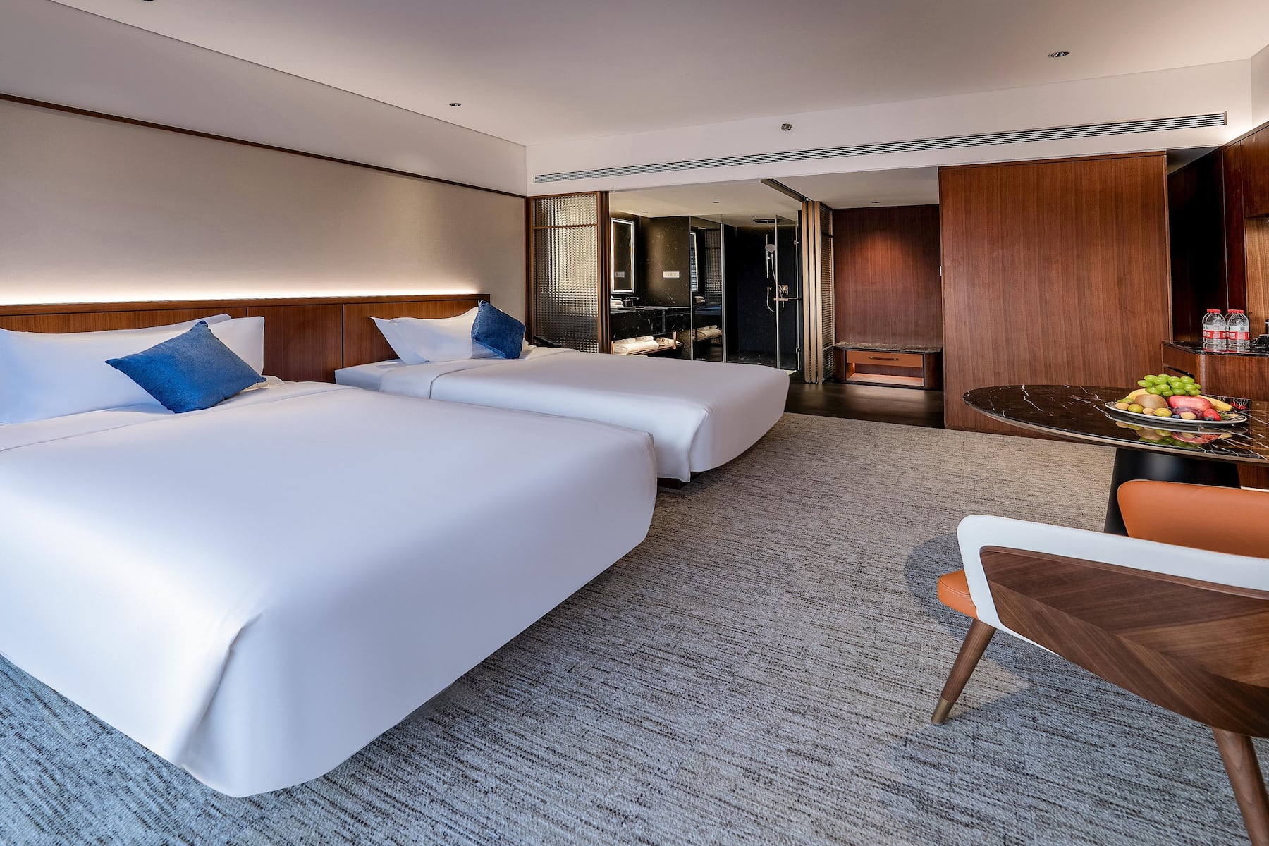 Guest room at the Wyndham Beijing North in Beijing, Other than US/Canada