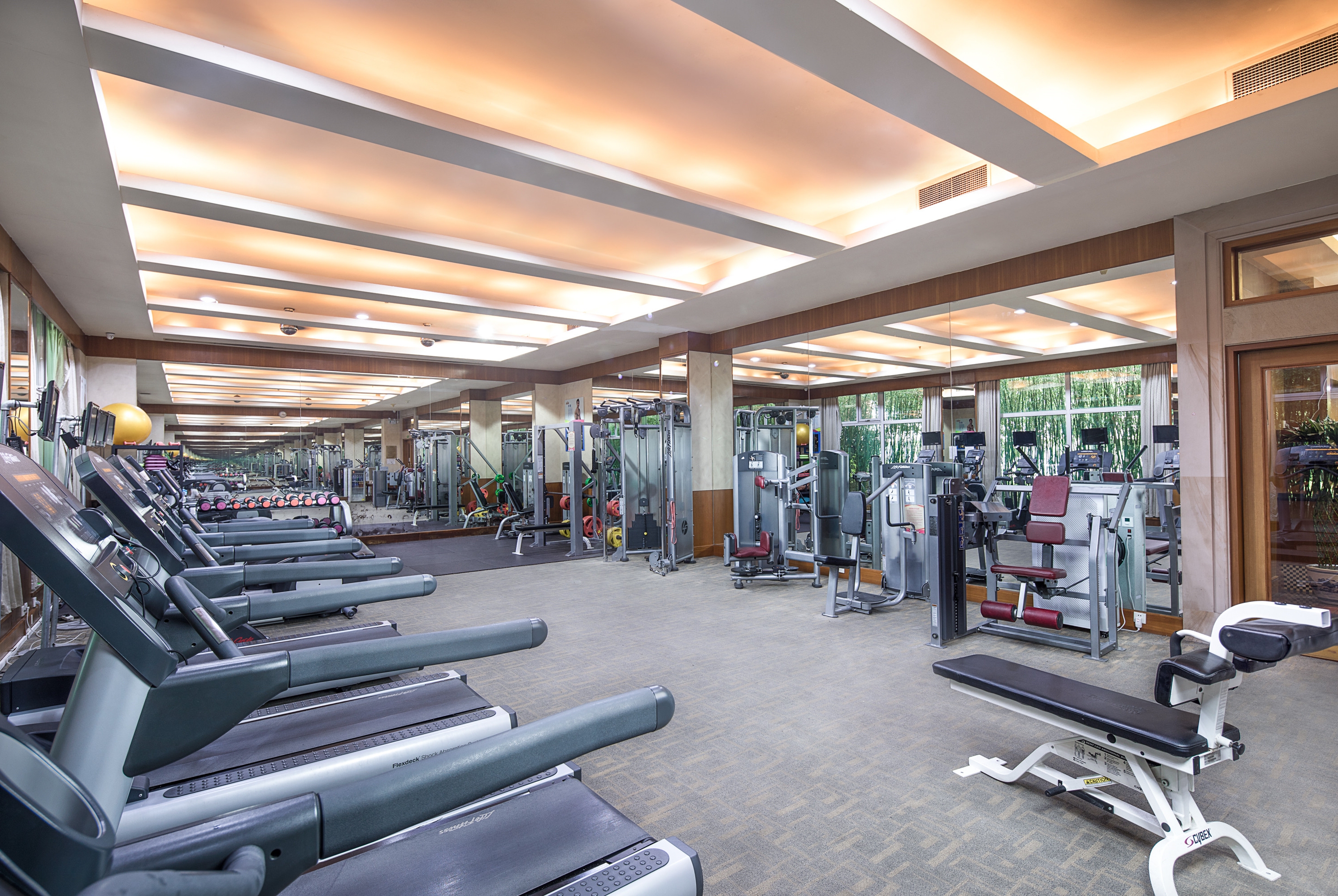 Fitness room at Wyndham Beijing North in Beijing, Other than US/Canada