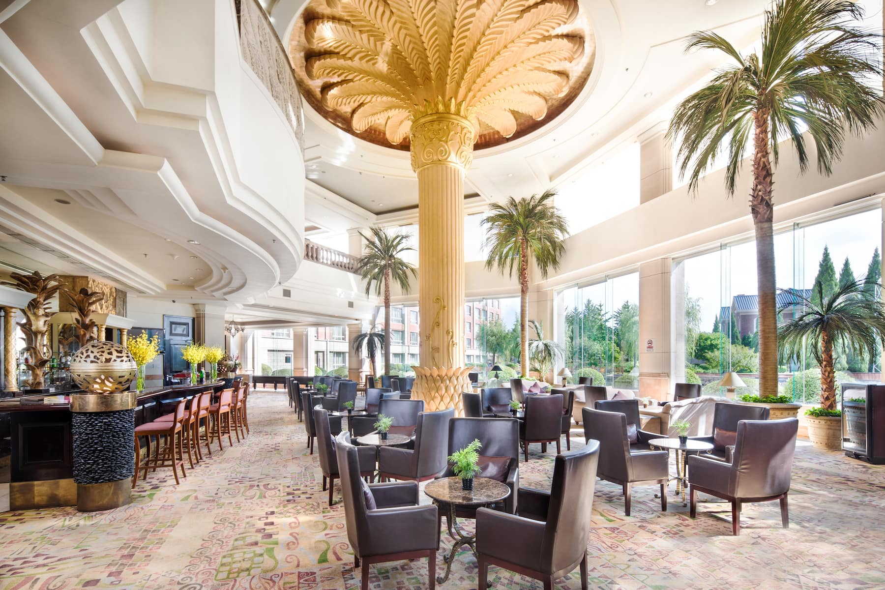 Wyndham Beijing North lobby feature in Beijing, Other than US/Canada