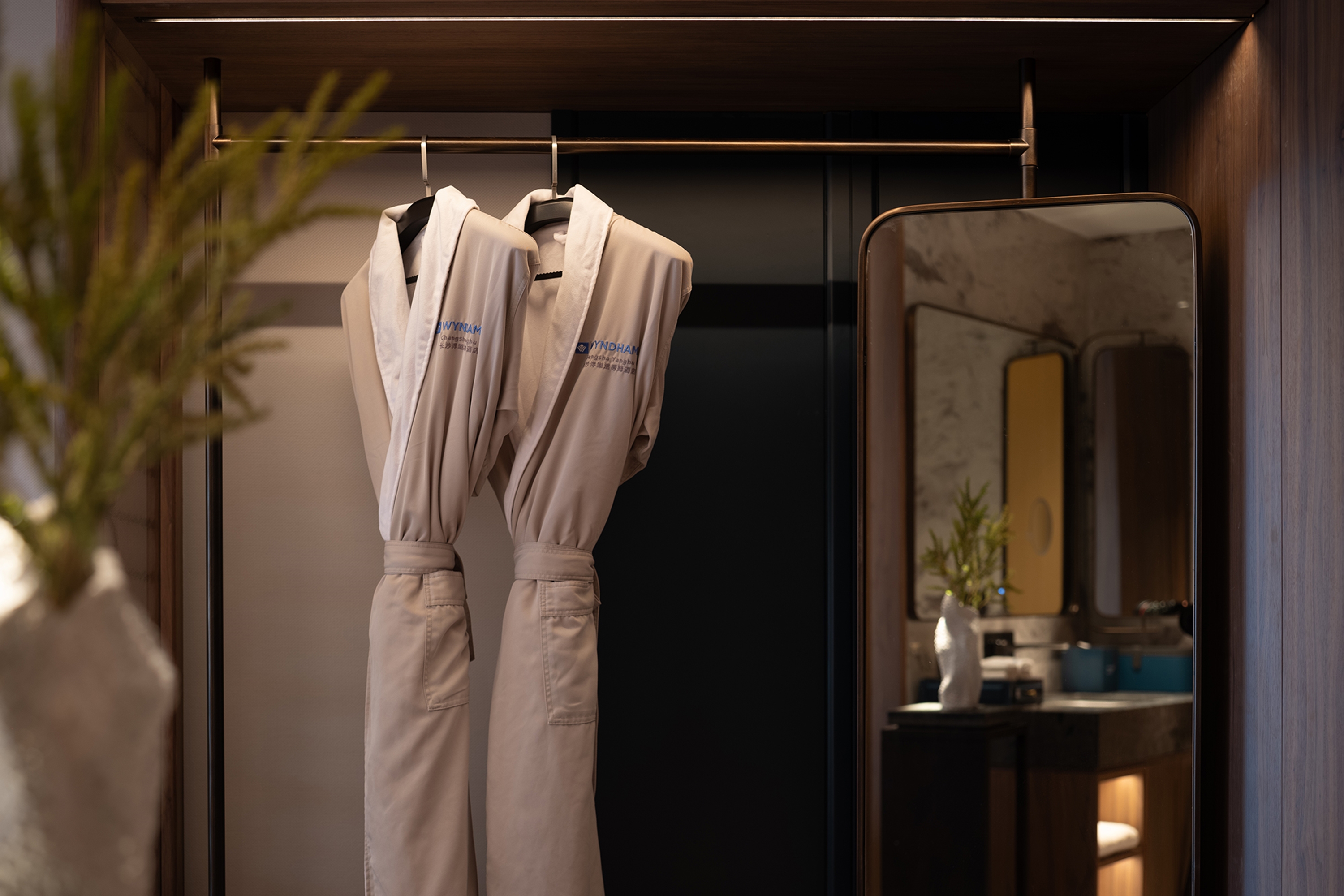 Guest room at the Wyndham Changsha Yanghu in Changsha, Other than US/Canada