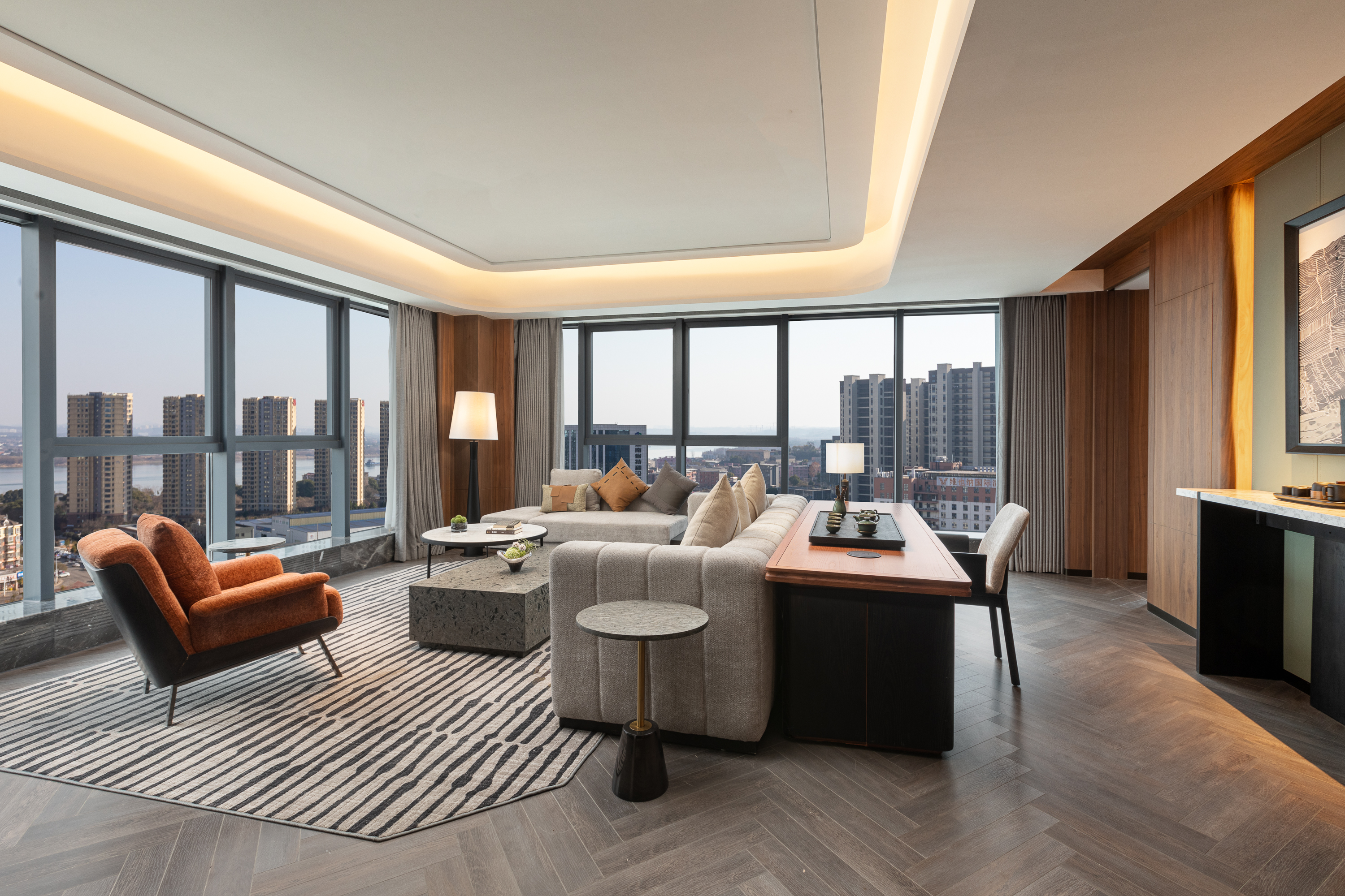 Guest room at the Wyndham Changsha Yanghu in Changsha, Other than US/Canada